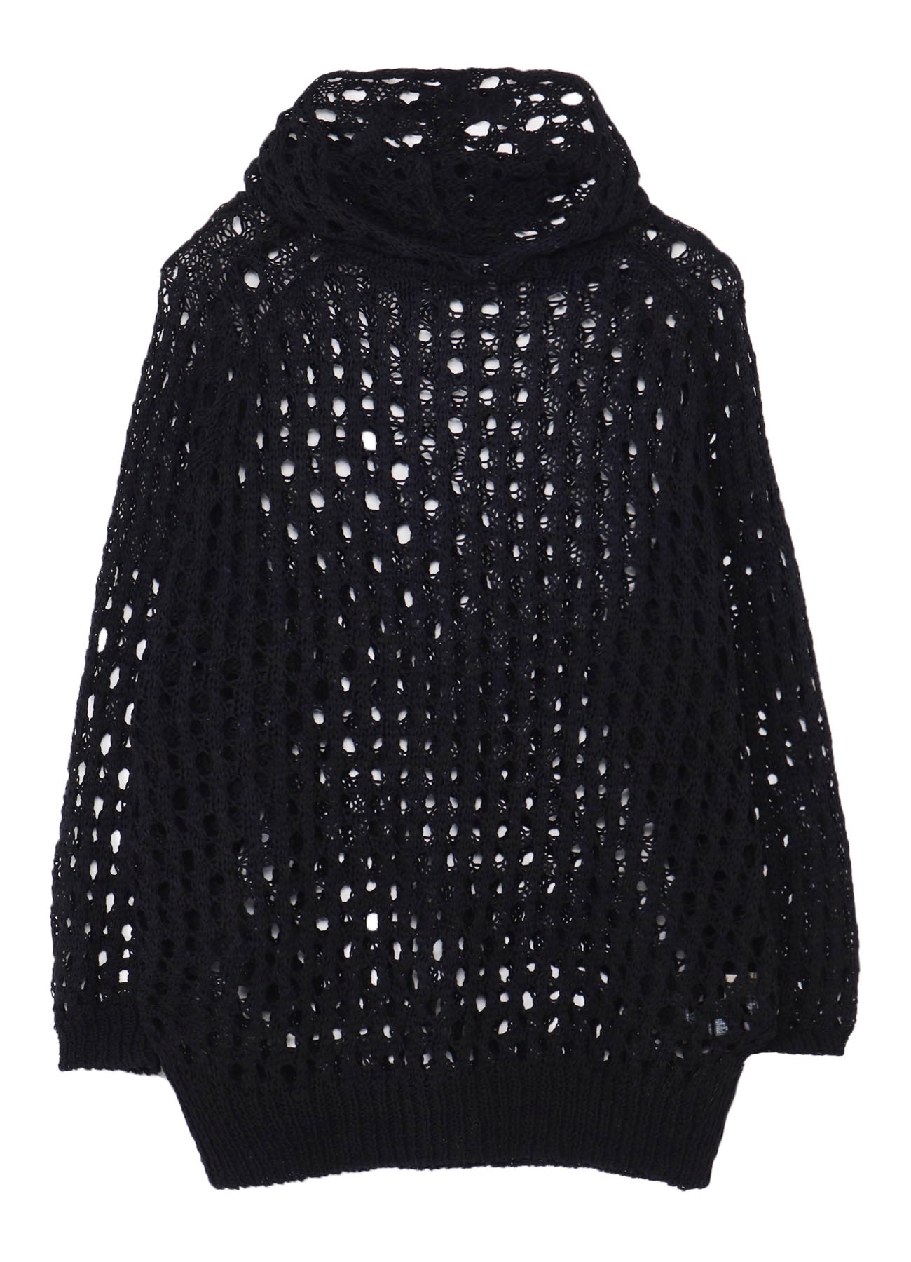OPENWORK KNIT KNIT HOODIE