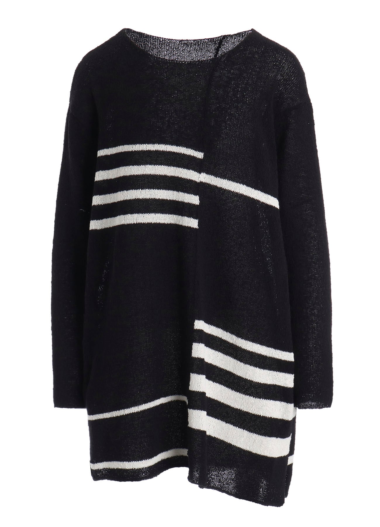 PLATING STRIPE PATTERN ST PATTERN PULLOVER