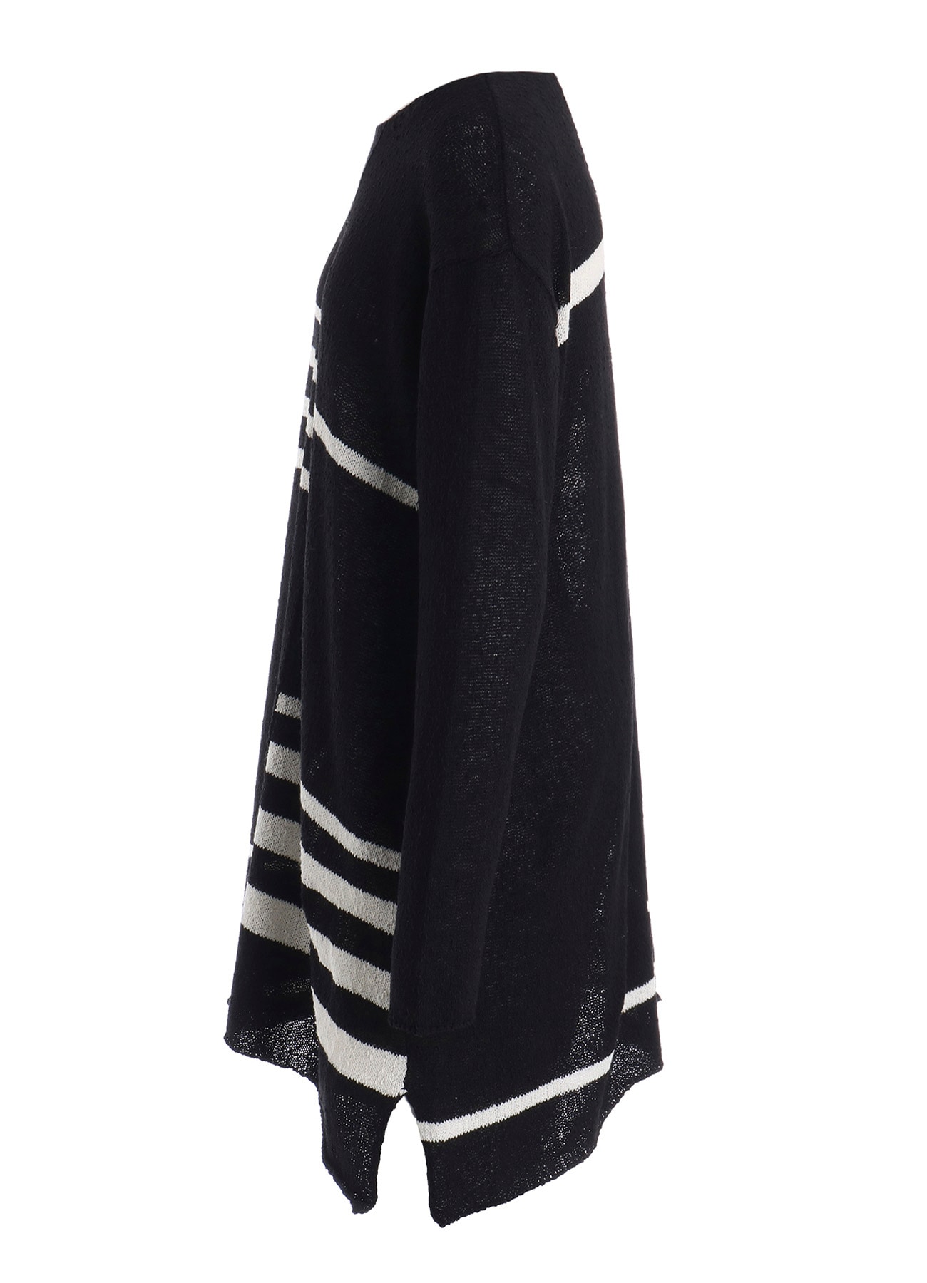 PLATING STRIPE PATTERN ST PATTERN PULLOVER