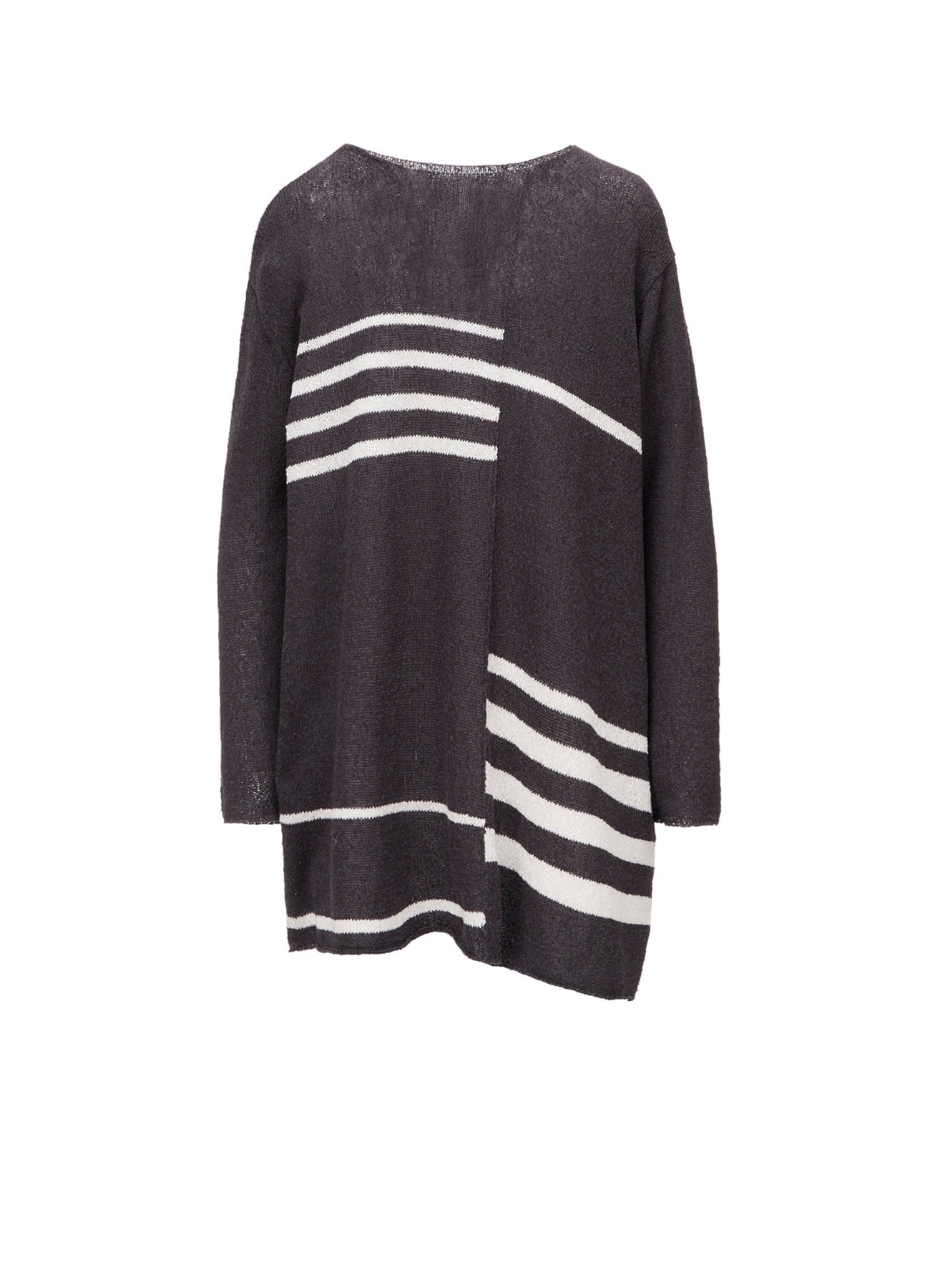 PLATING STRIPE PATTERN ST PATTERN PULLOVER