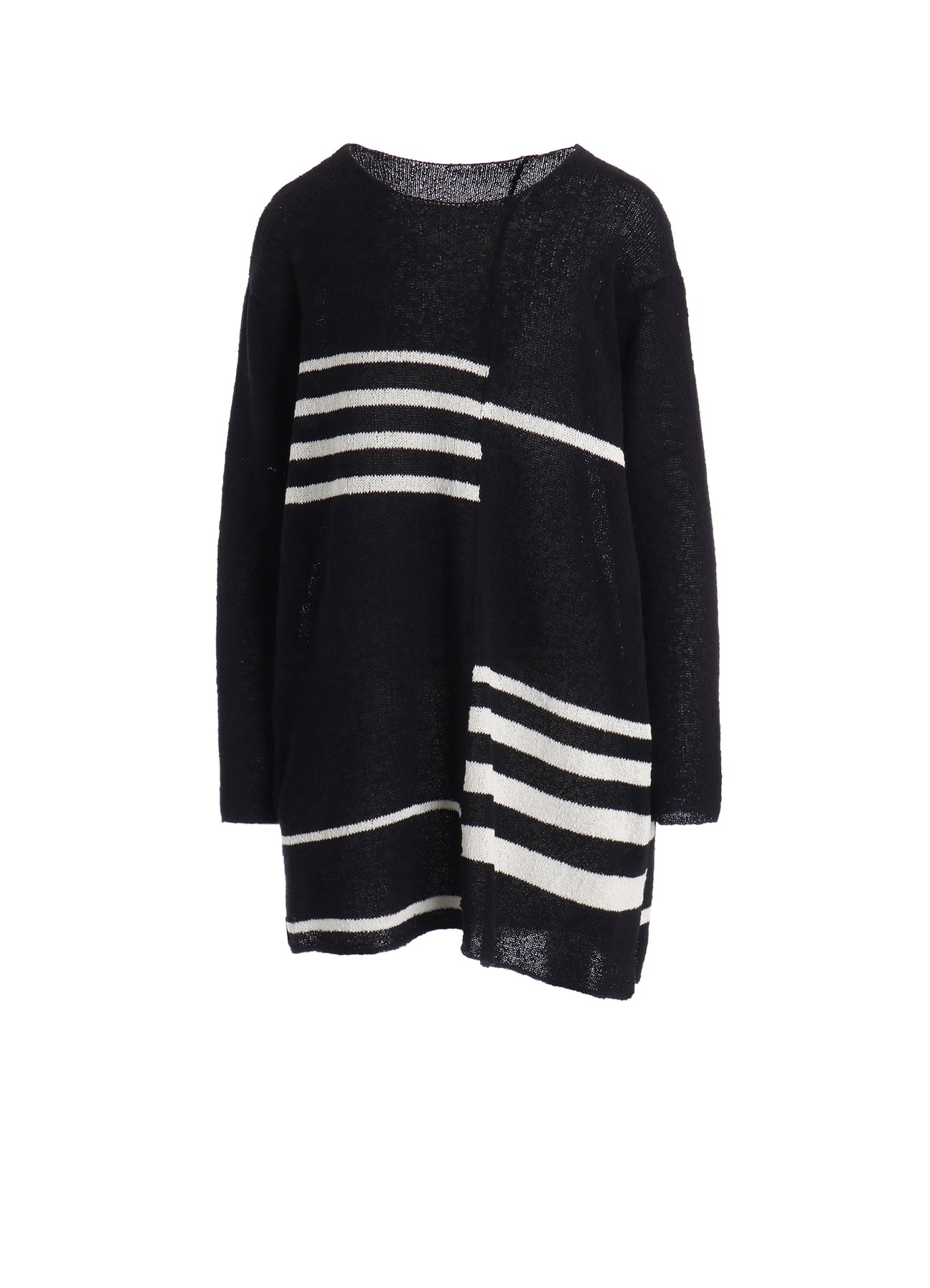 PLATING STRIPE PATTERN ST PATTERN PULLOVER