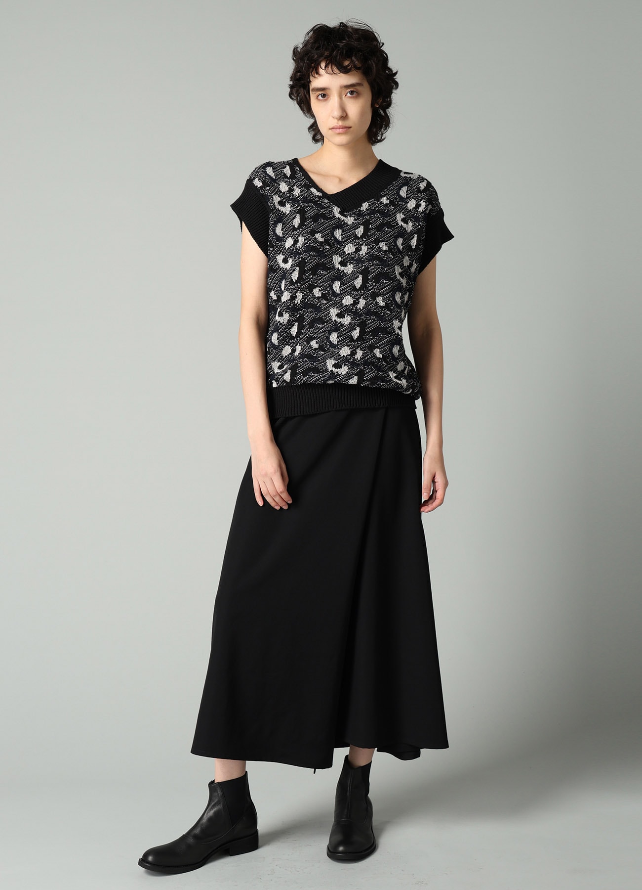 COLOR COMBI JQ UNBALANCED NECKLINE PO