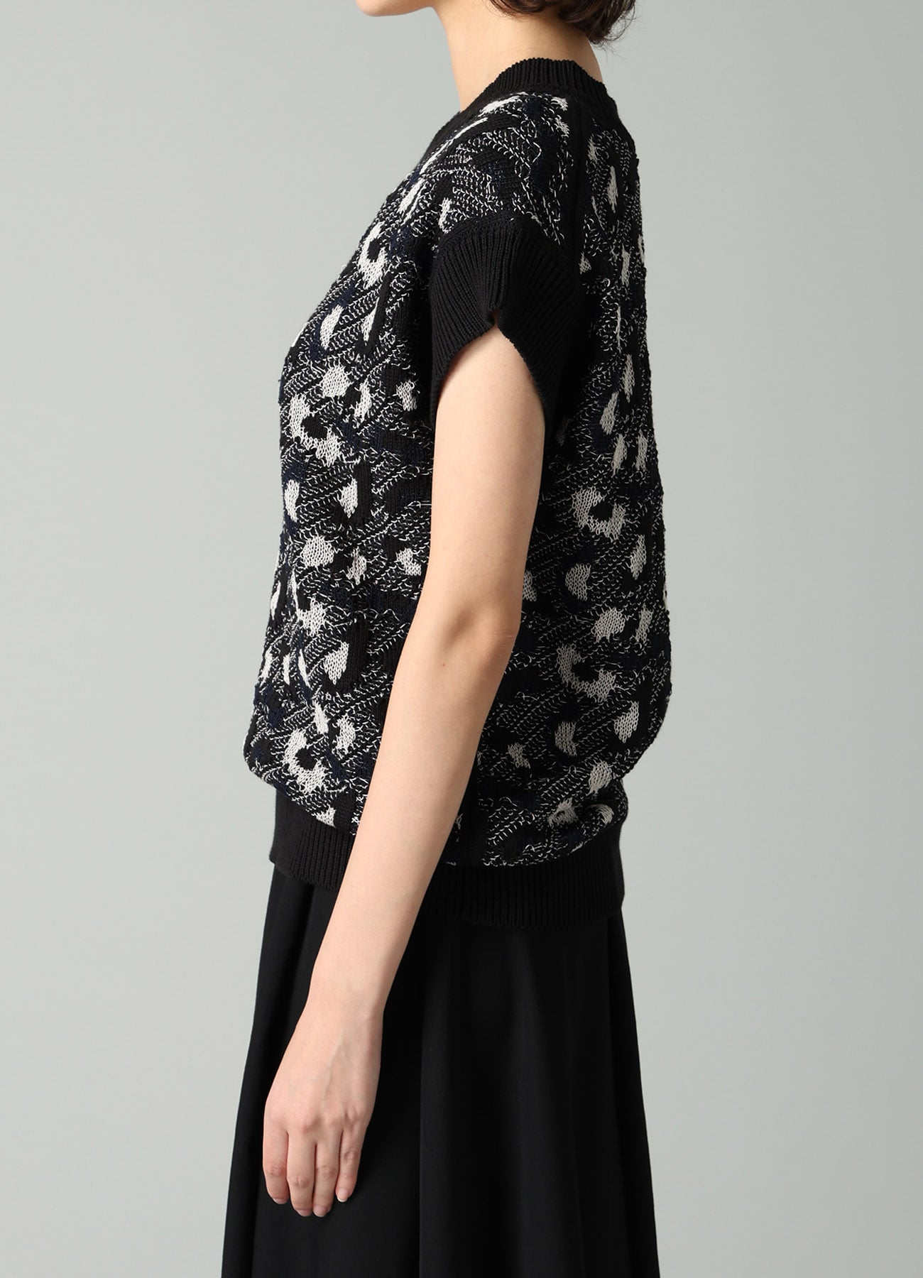 COLOR COMBI JQ UNBALANCED NECKLINE PO