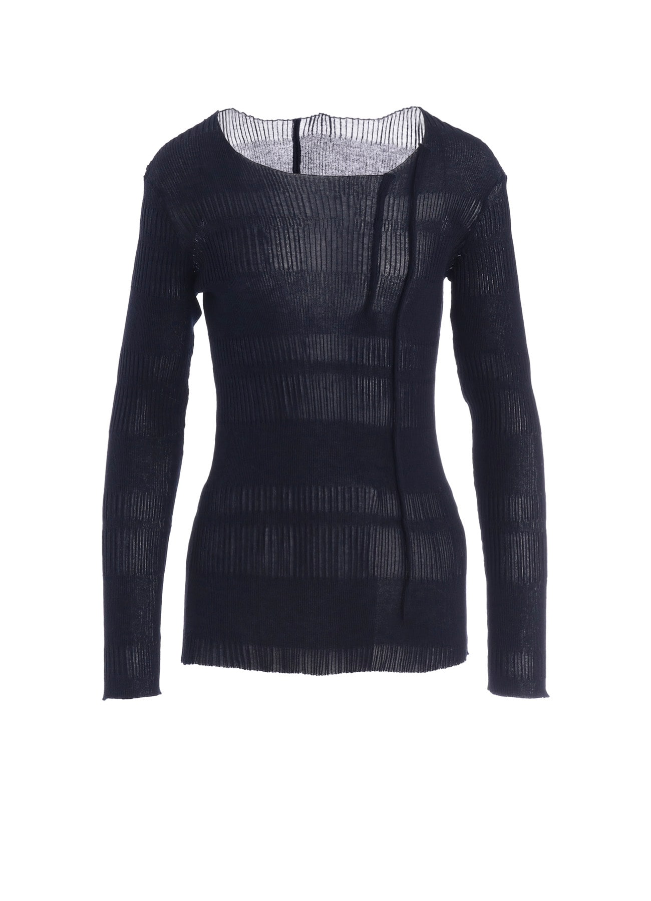 RIB TUCK D ROUND NECK PO