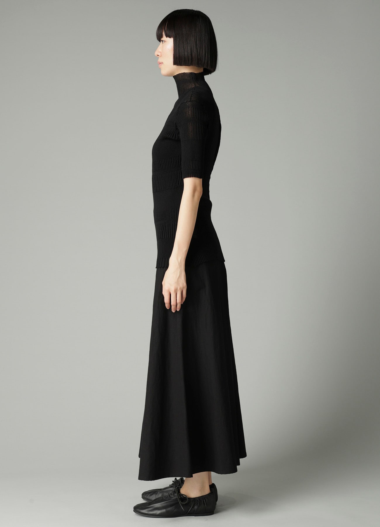 RIB TUCK D HIGHNECK PO