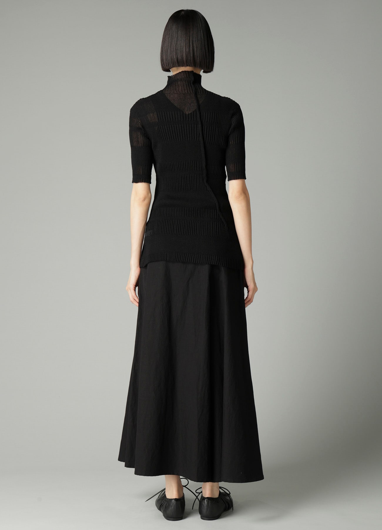 RIB TUCK D HIGHNECK PO