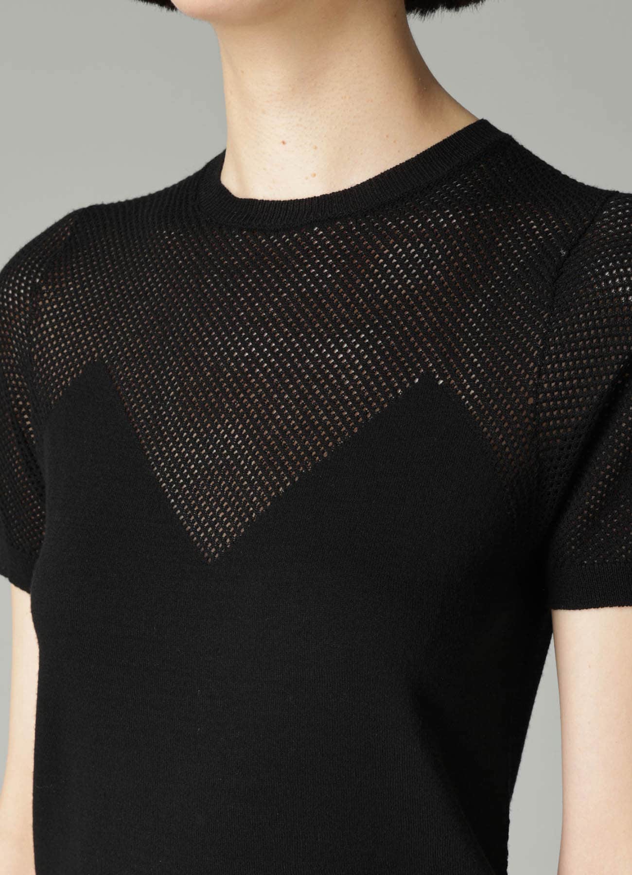 WG+MESH WG LANA SHORT SLV PO