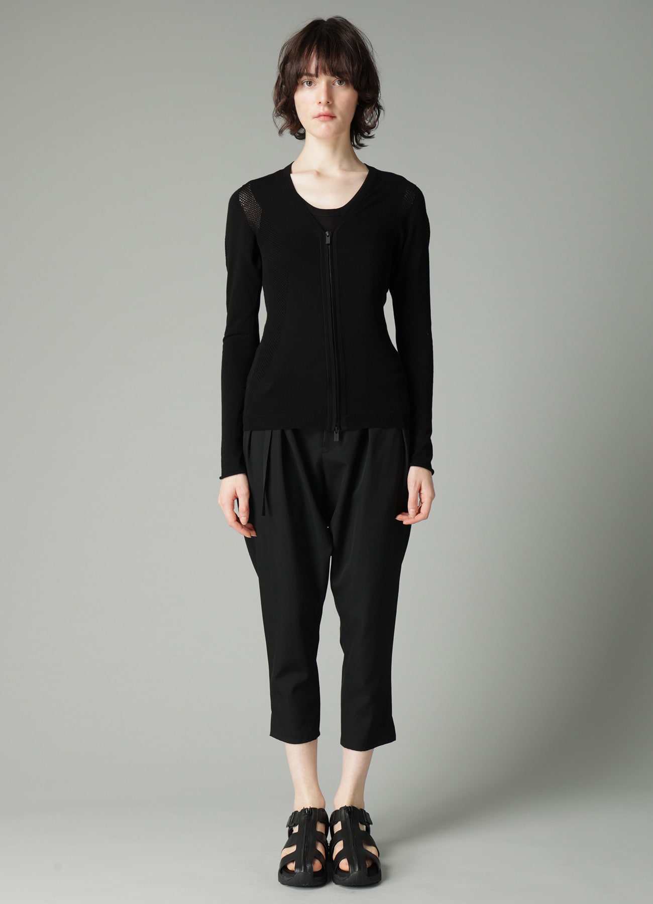 WG+MESH WG LANA CARDIGAN