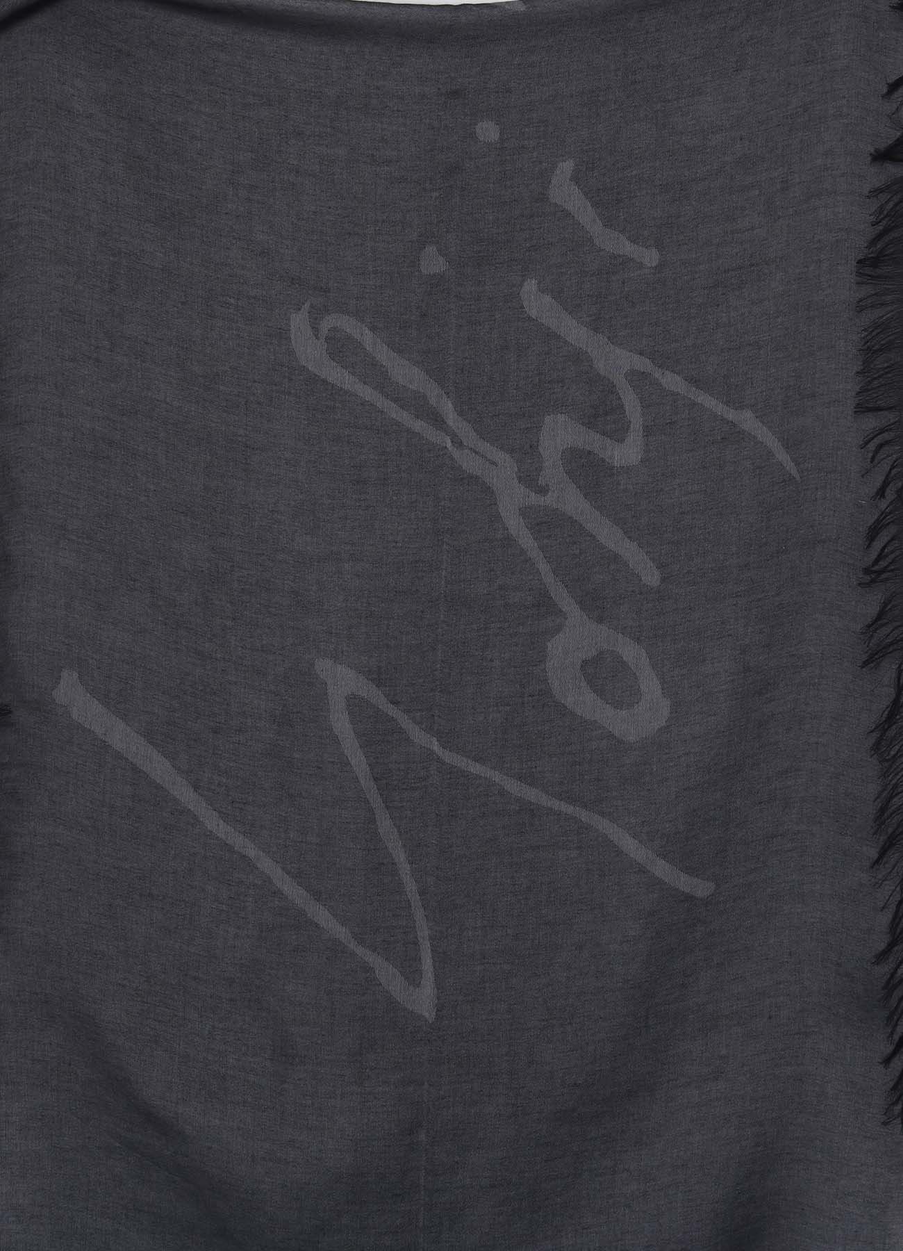 COTTON JACQUARD SIGNATURE STOLE