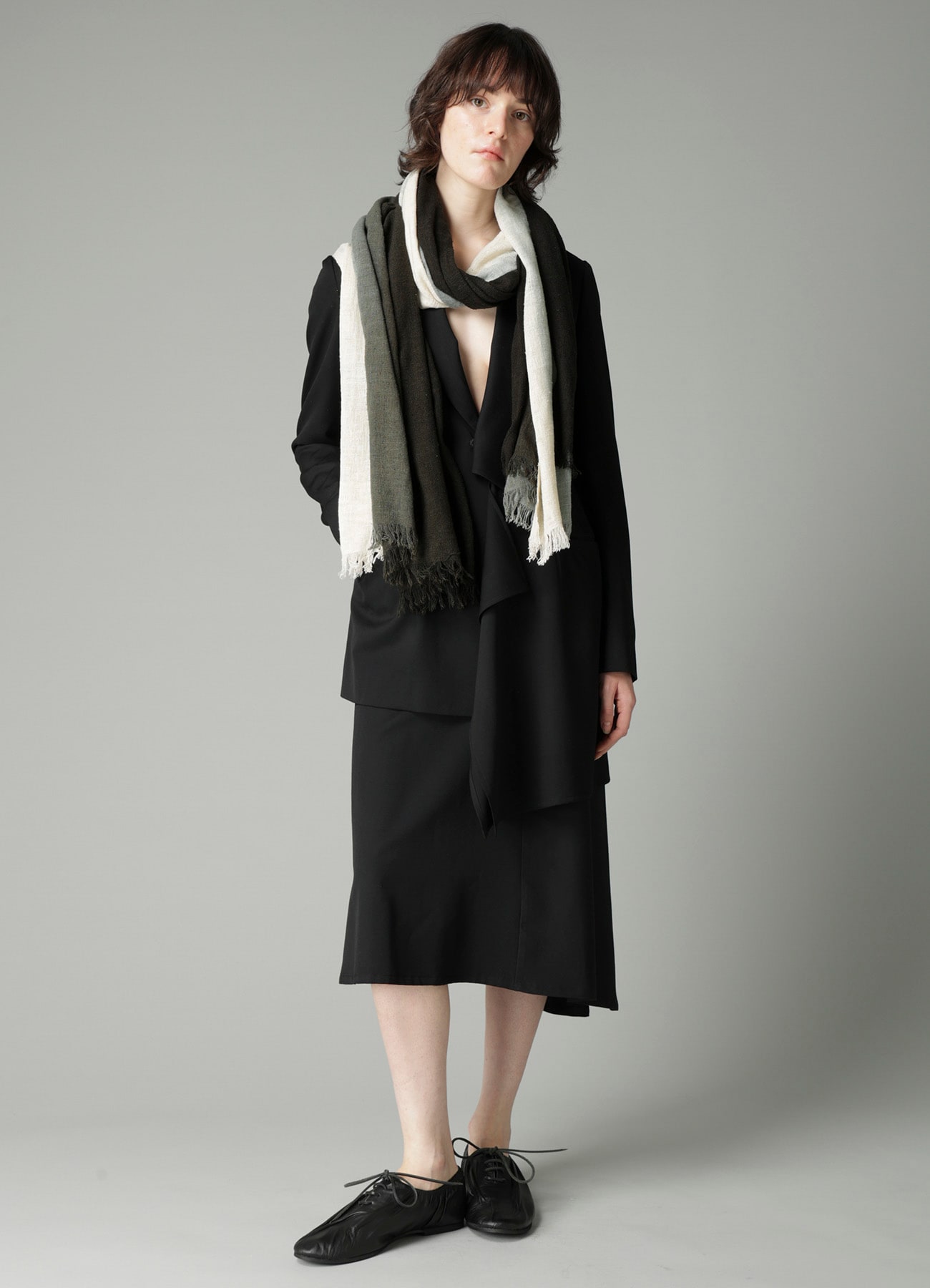 HANDMADE SILK GRADATION STOLE