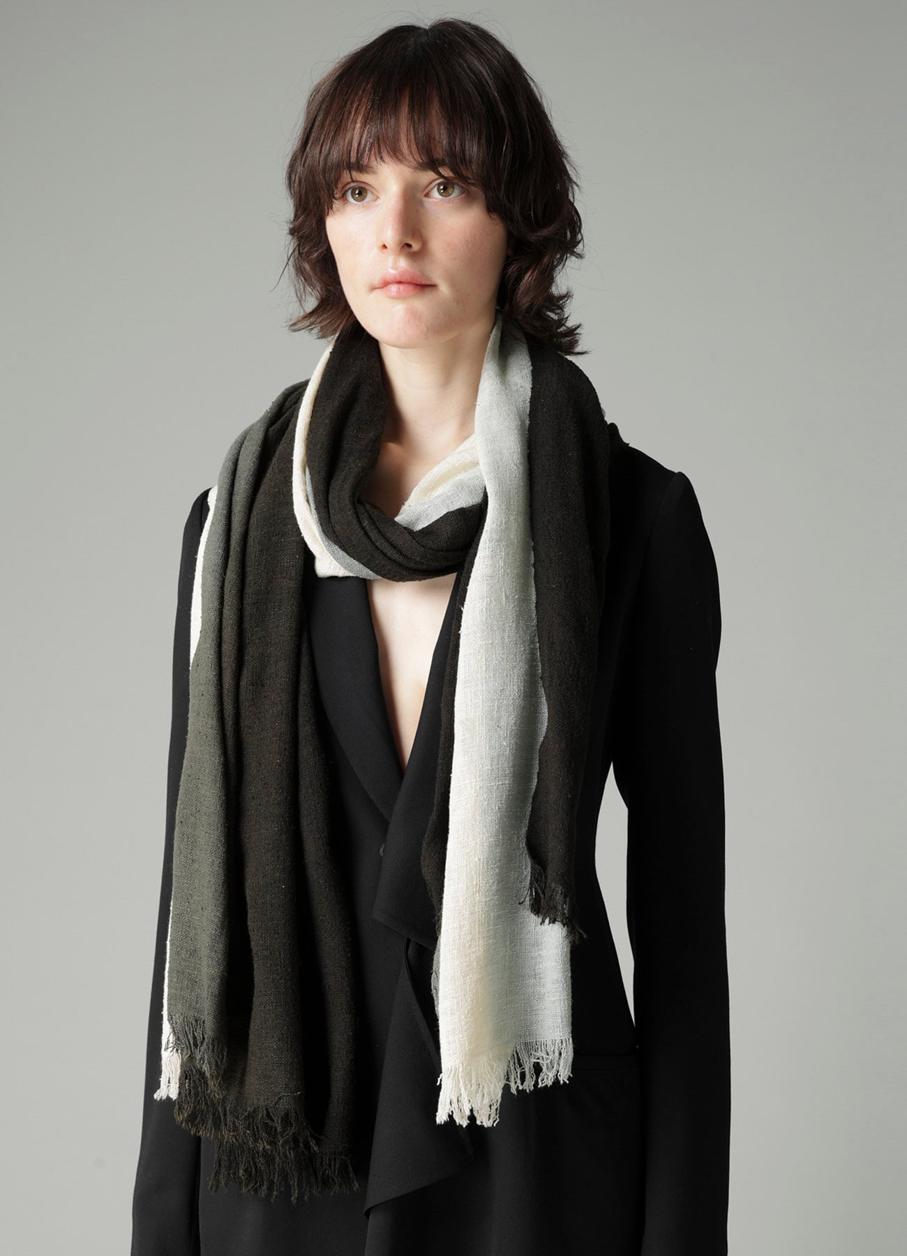 HANDMADE SILK GRADATION STOLE