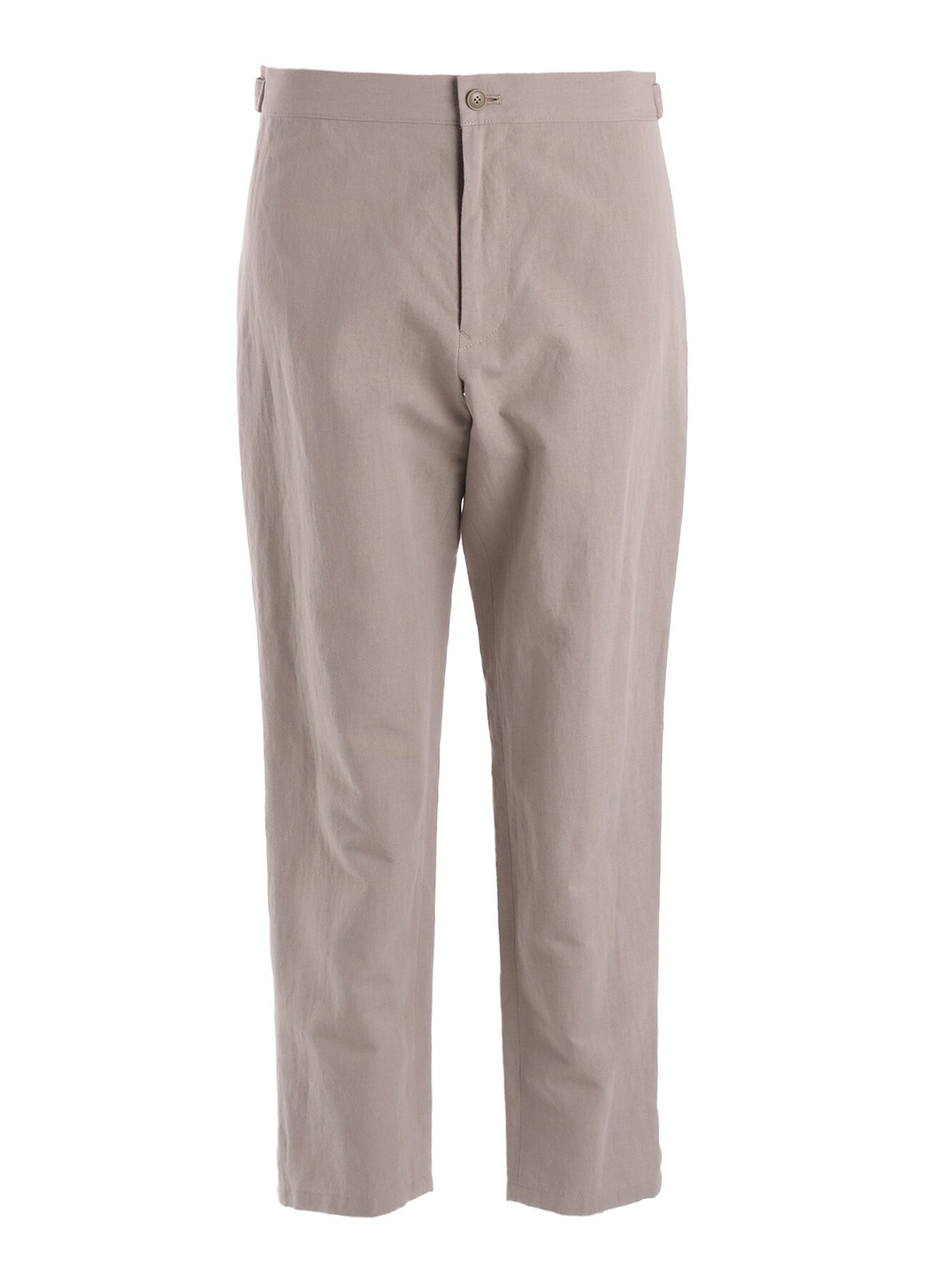 C/Li POPLIN STRAIGHT SLIM PANTS