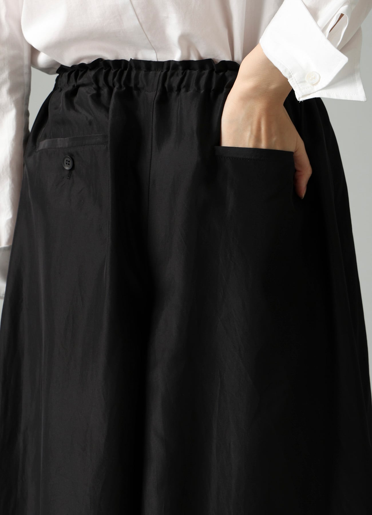 MESSAGE PT 2 DRAPED SKIRT PANTS