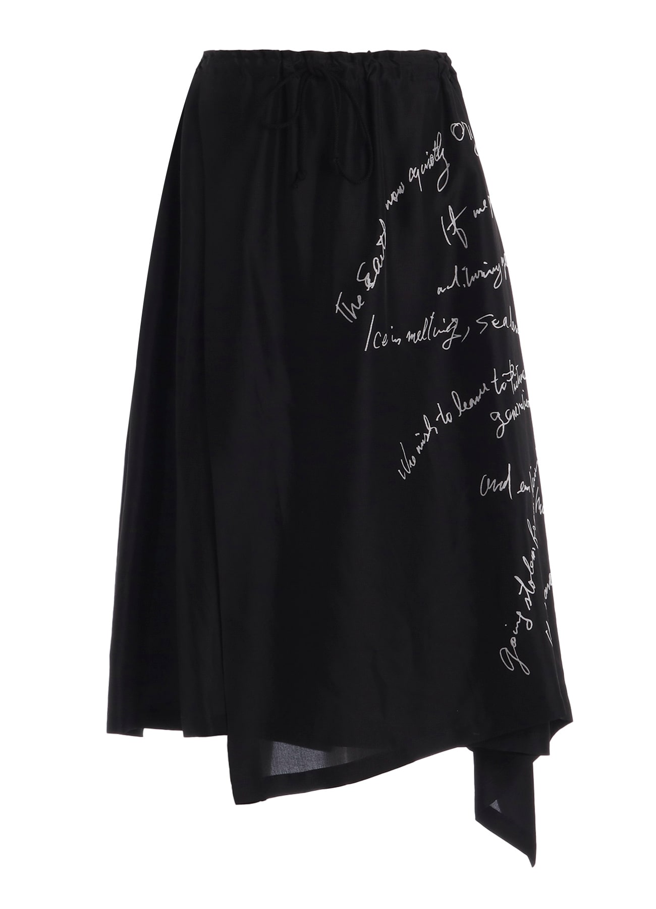 MESSAGE PT 2 DRAPED SKIRT PANTS