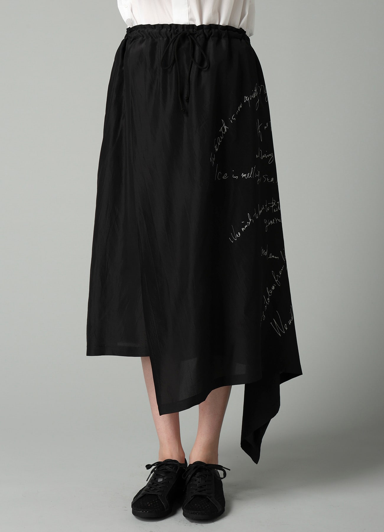 MESSAGE PT 2 DRAPED SKIRT PANTS