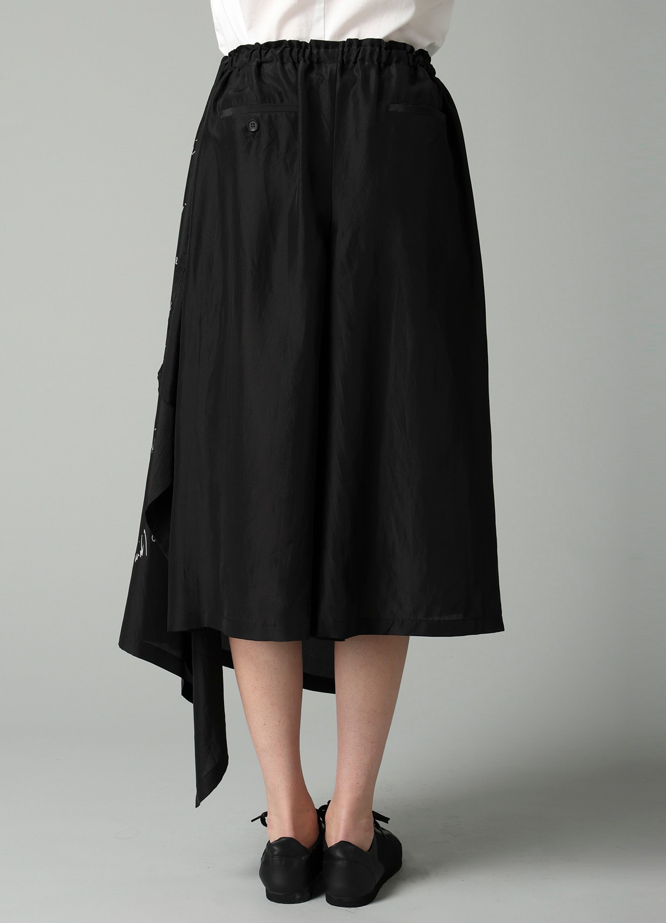 MESSAGE PT 2 DRAPED SKIRT PANTS
