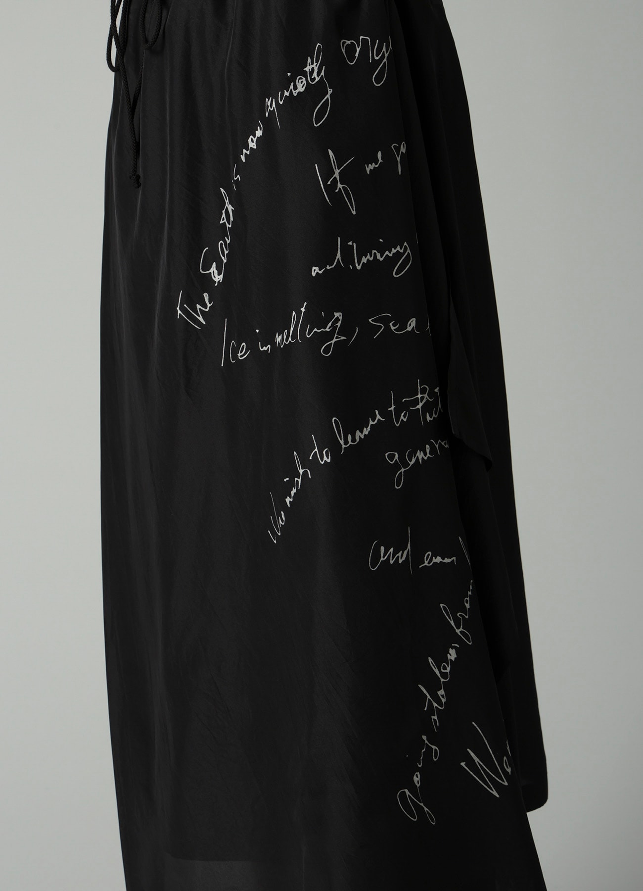 MESSAGE PT 2 DRAPED SKIRT PANTS