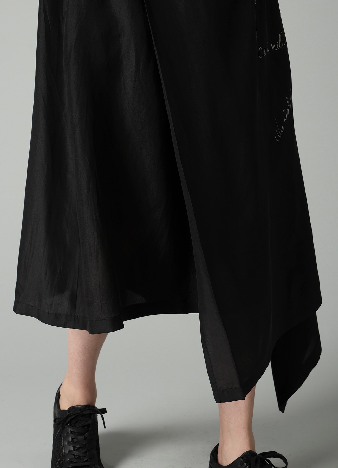 MESSAGE PT 2 DRAPED SKIRT PANTS