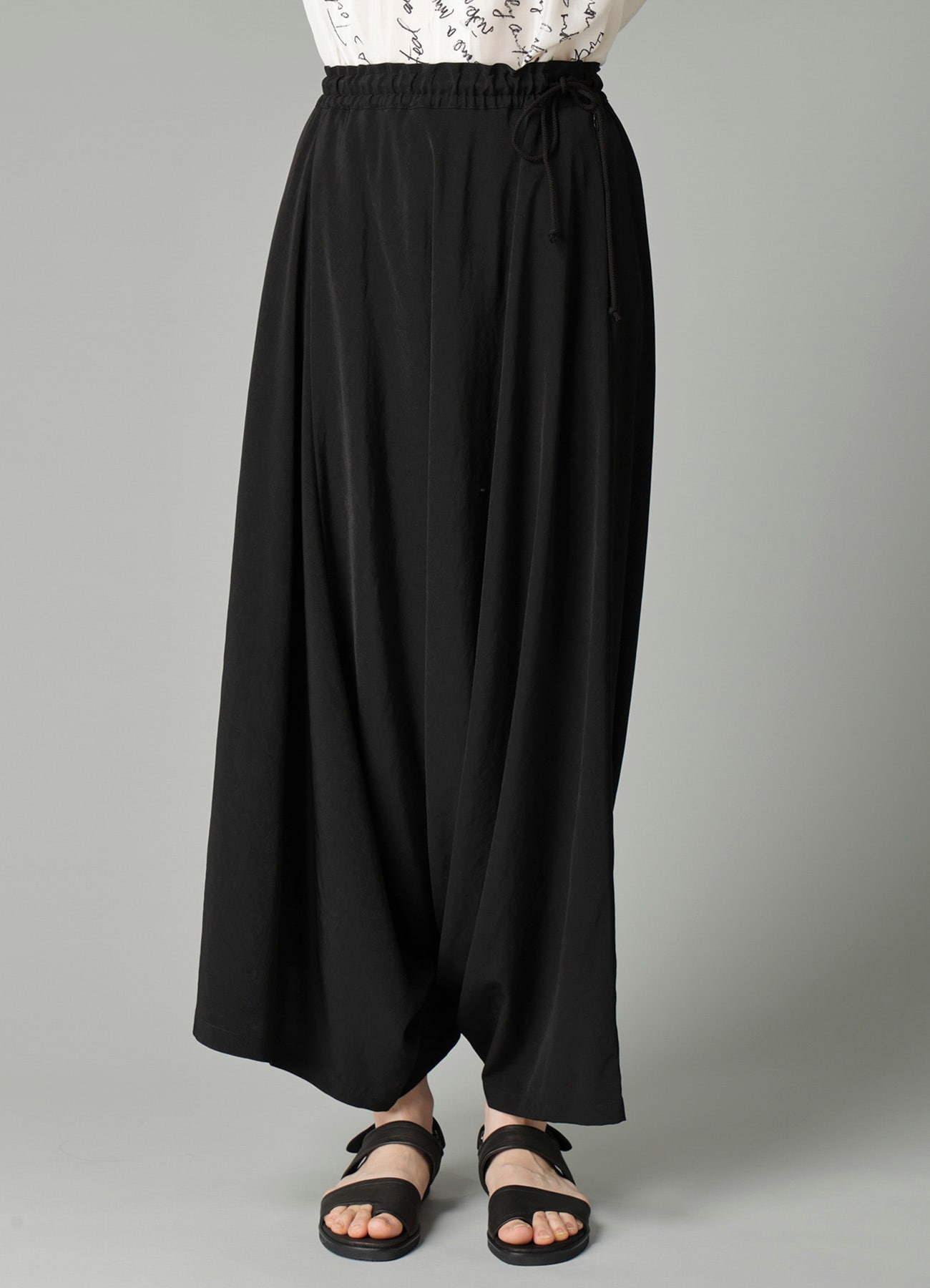 Ta/Pe CREPE DE CHINE TRIANGLE PANTS