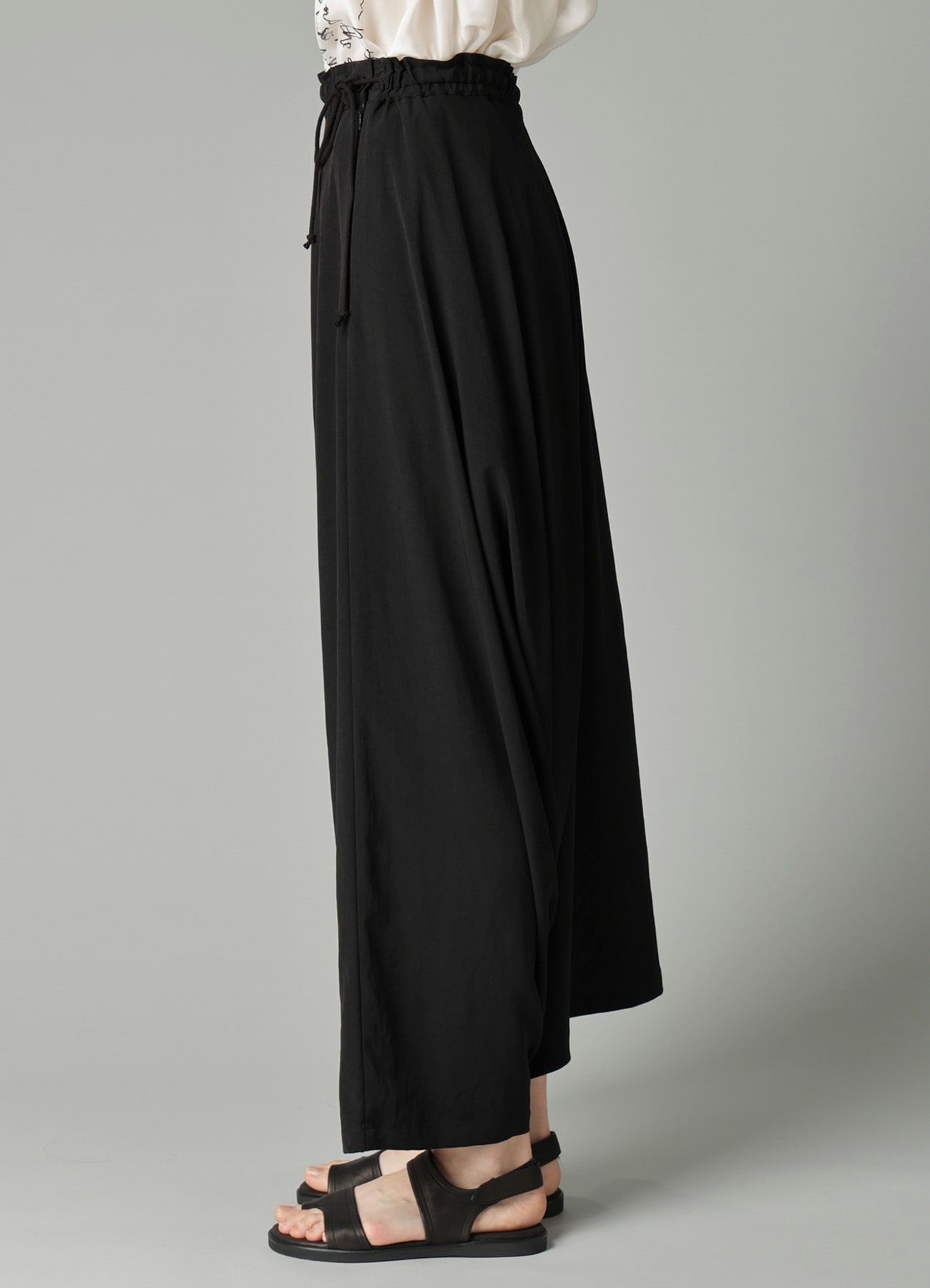 Ta/Pe CREPE DE CHINE TRIANGLE PANTS