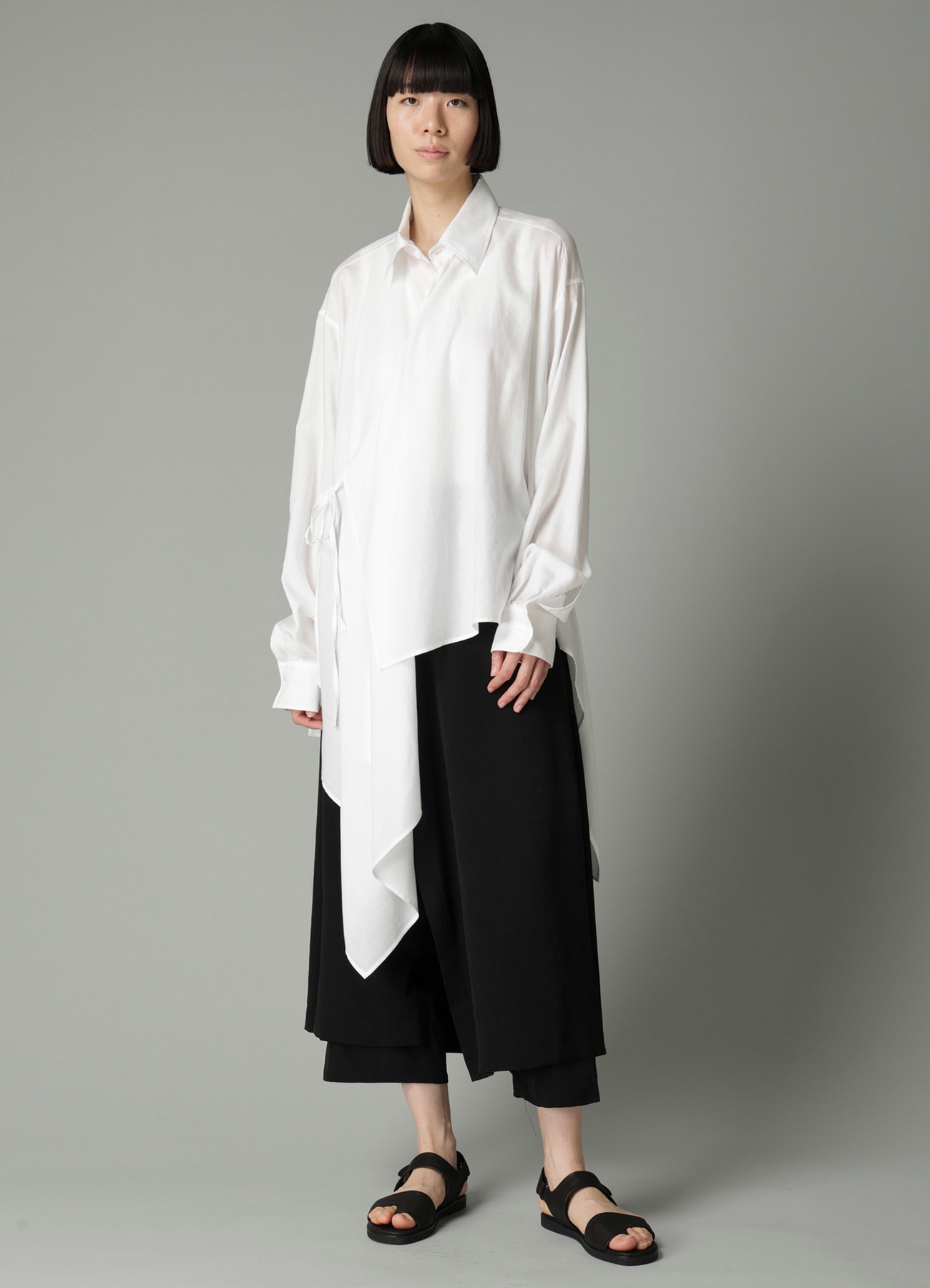 Ta/Pe CREPE DE CHINE WRAP PANTS