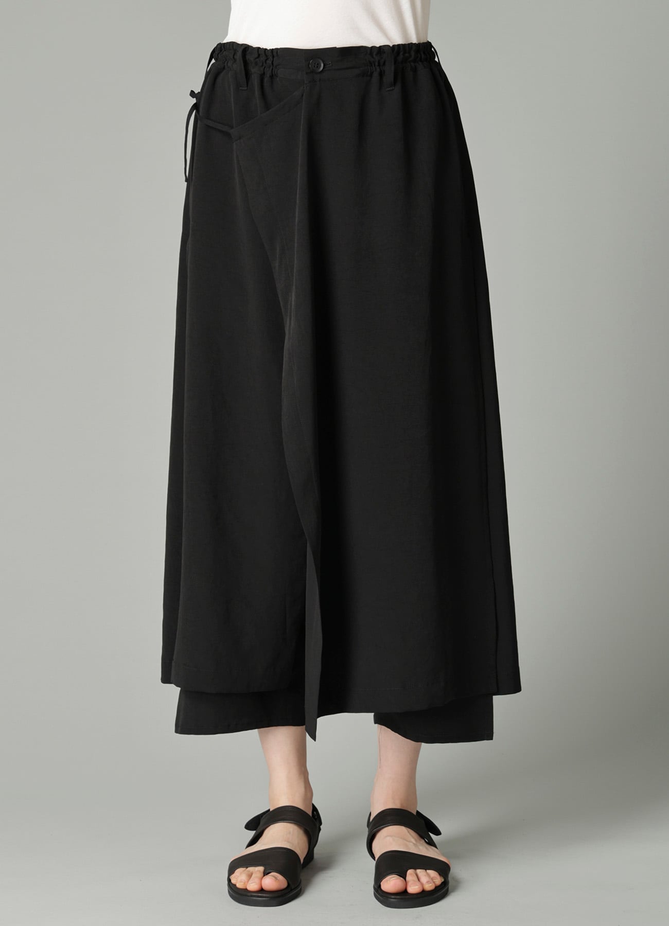 Ta/Pe CREPE DE CHINE WRAP PANTS