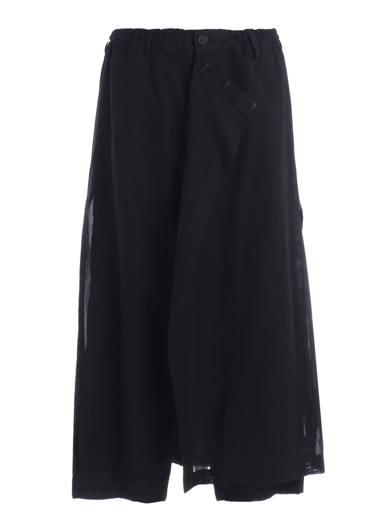 VISCOSE TWILL WRAP PANTS