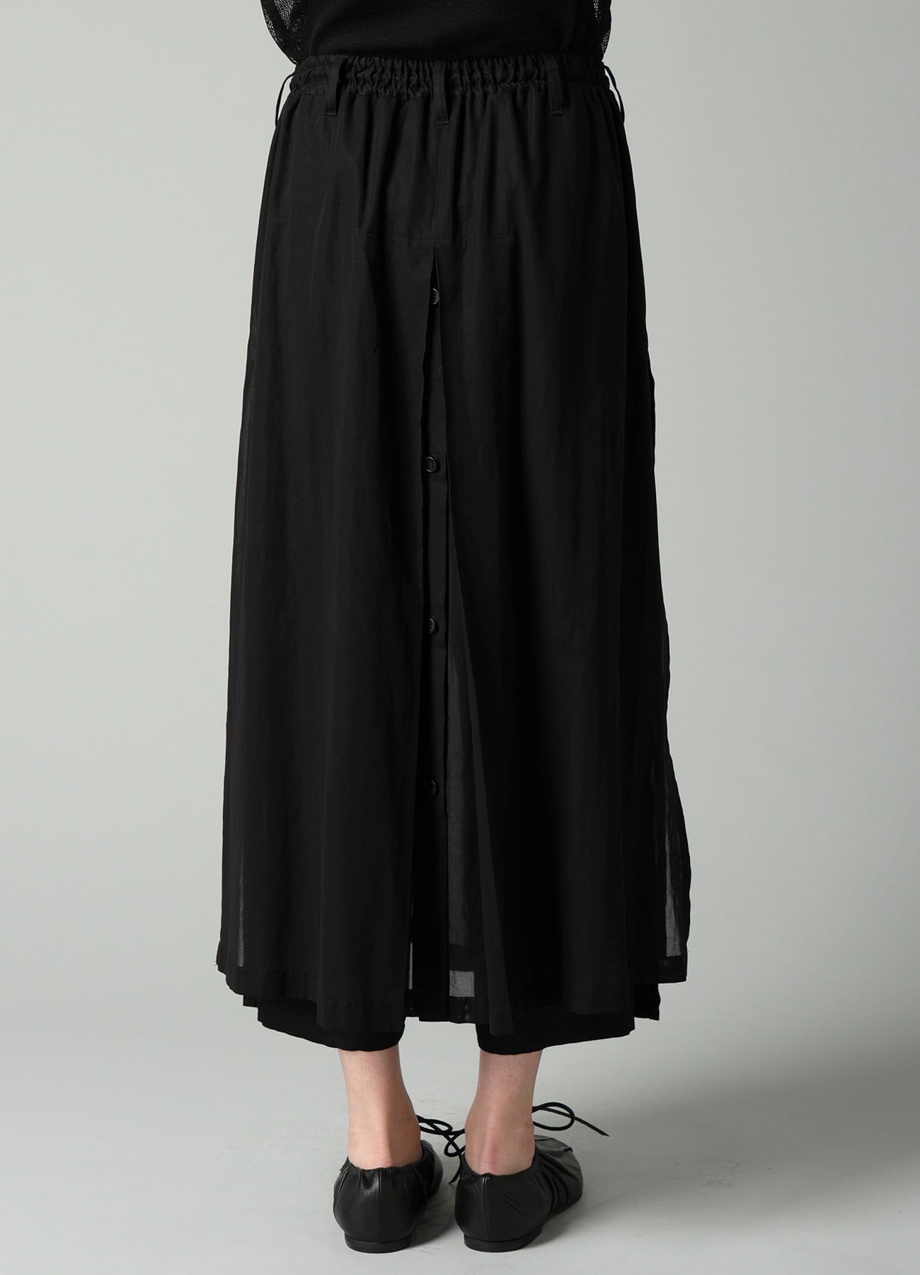 VISCOSE TWILL WRAP PANTS