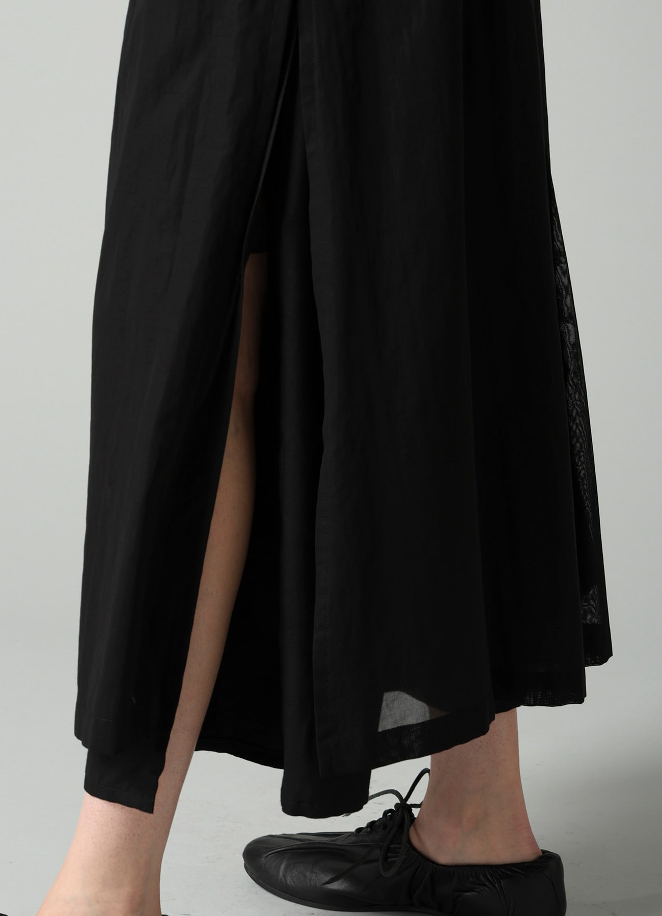 VISCOSE TWILL WRAP PANTS