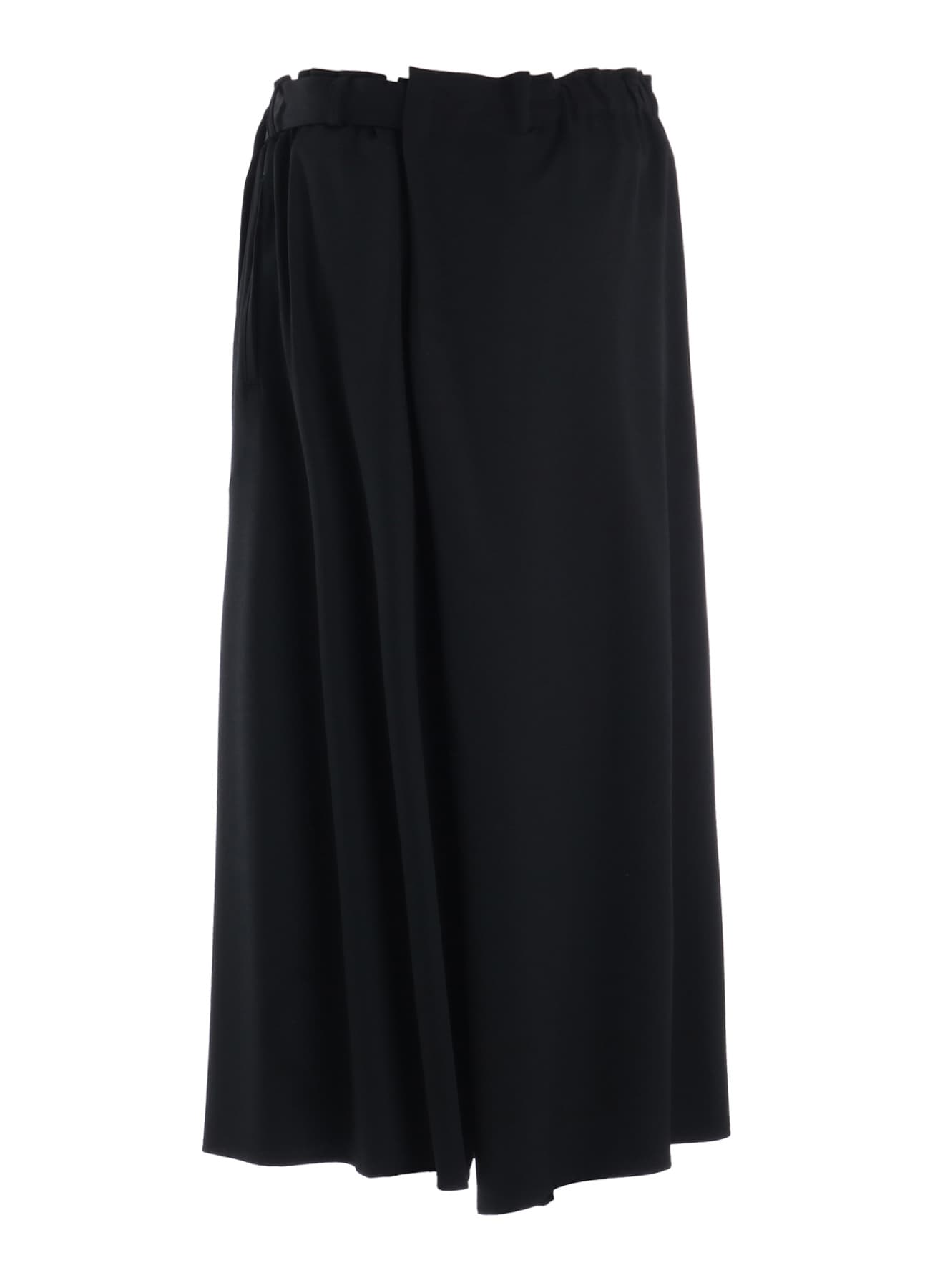 GABARDINE R WRAP SKIRT PANTS B