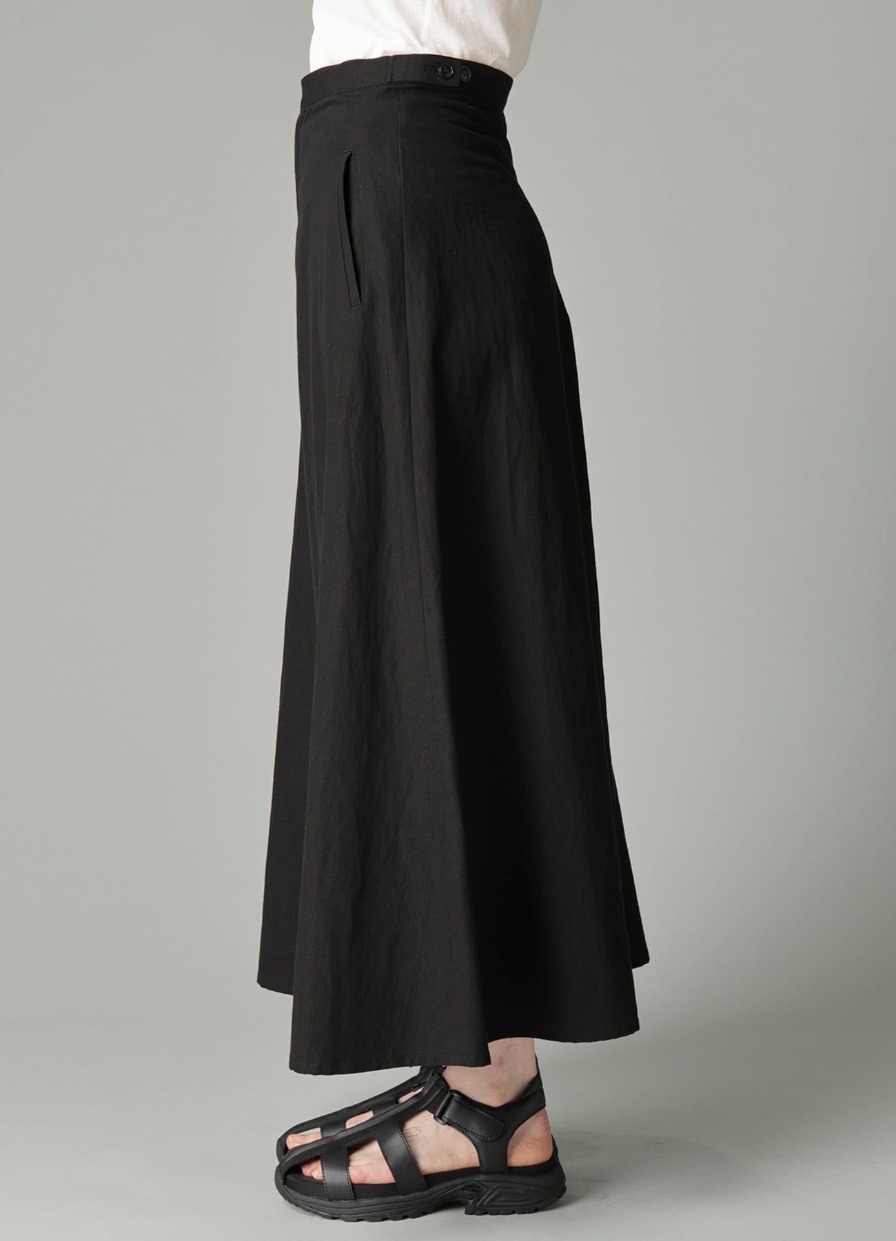C/Li POPLIN FLARE PANTS