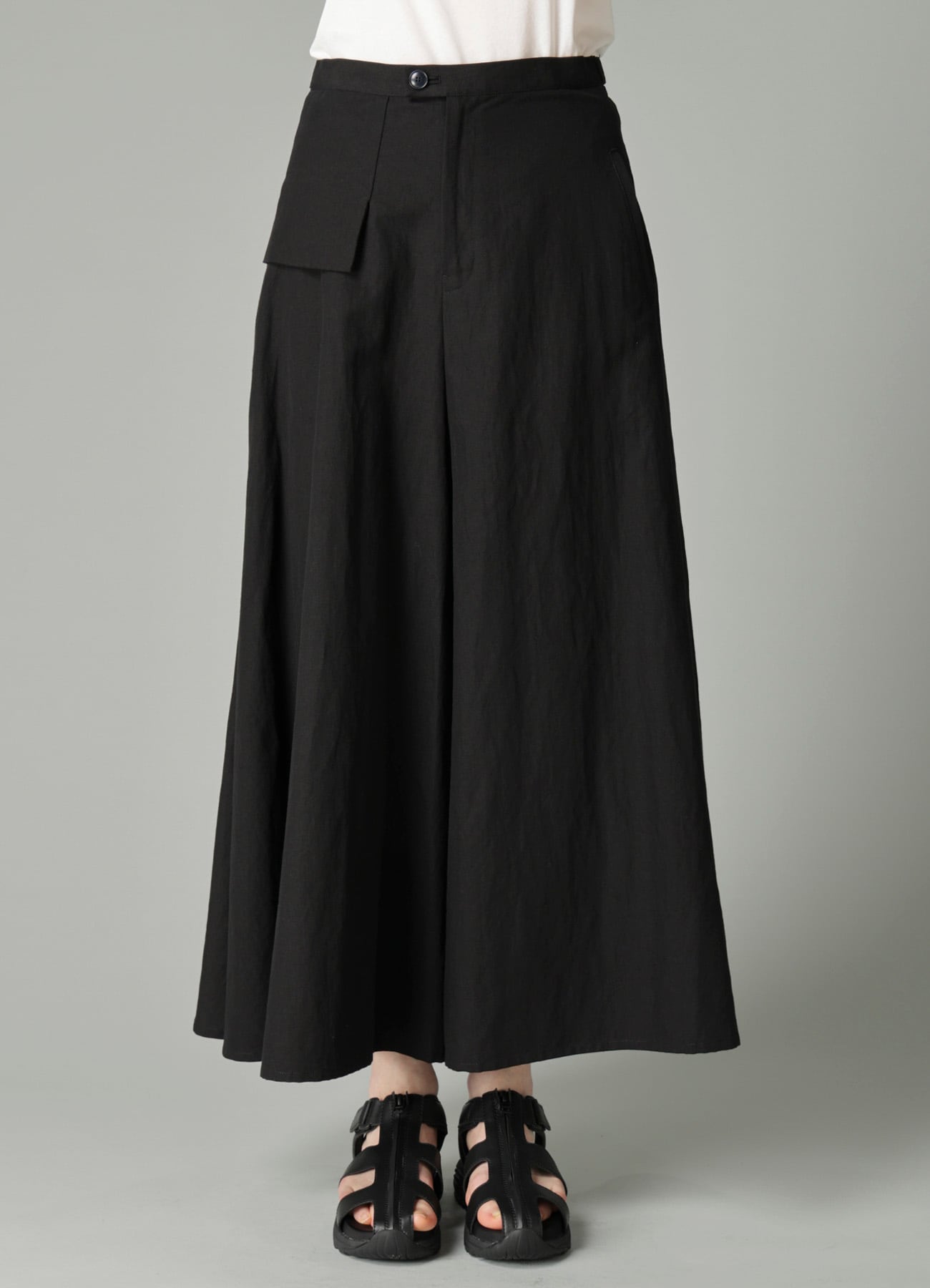 C/Li POPLIN FLARE PANTS