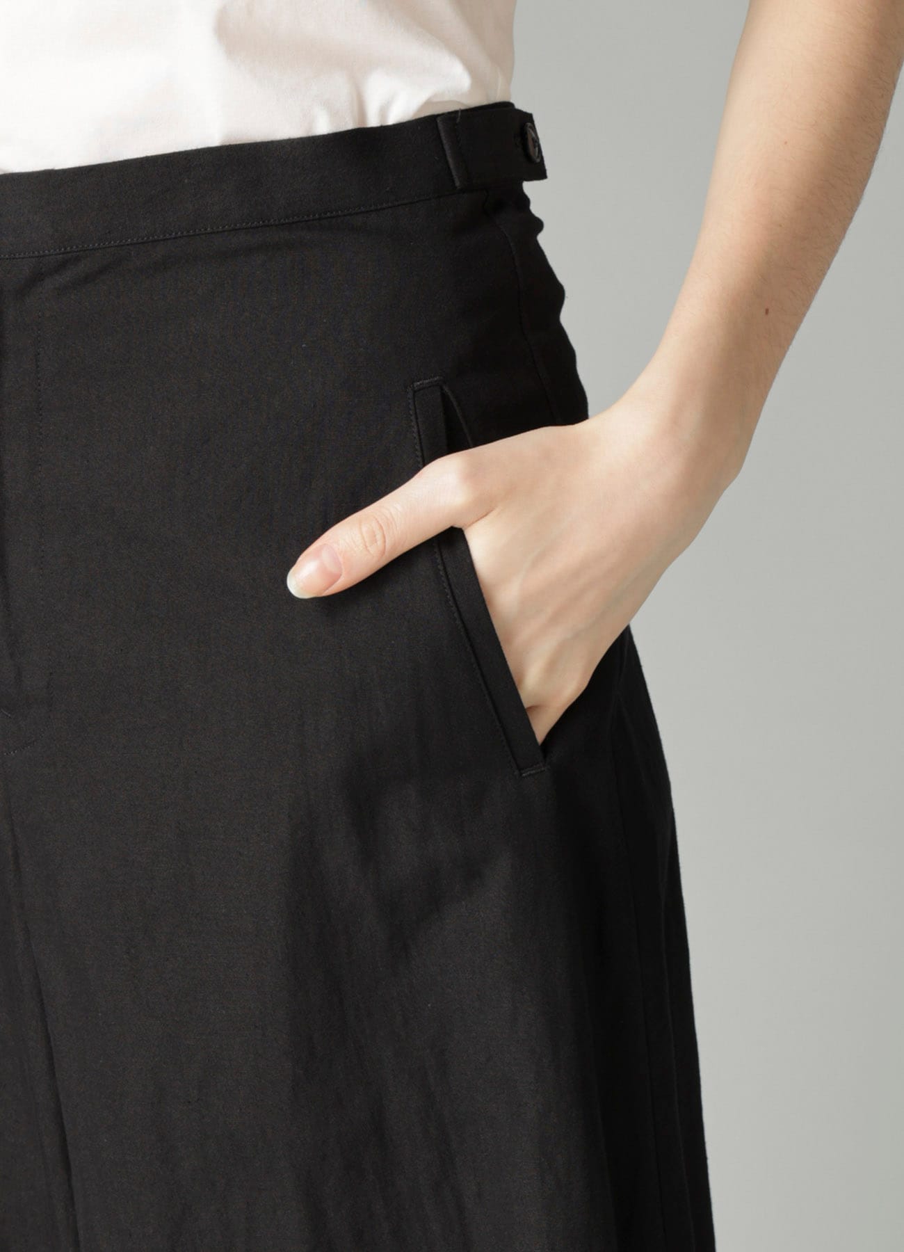 C/Li POPLIN FLARE PANTS