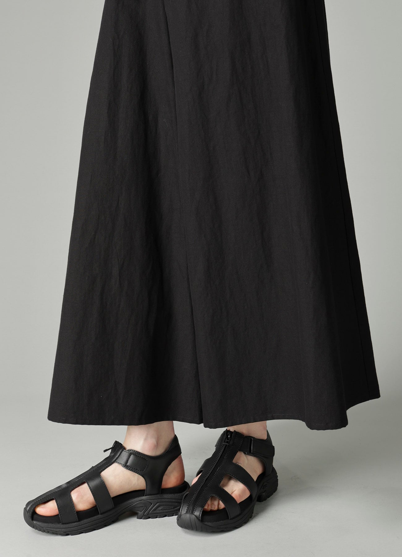 C/Li POPLIN FLARE PANTS