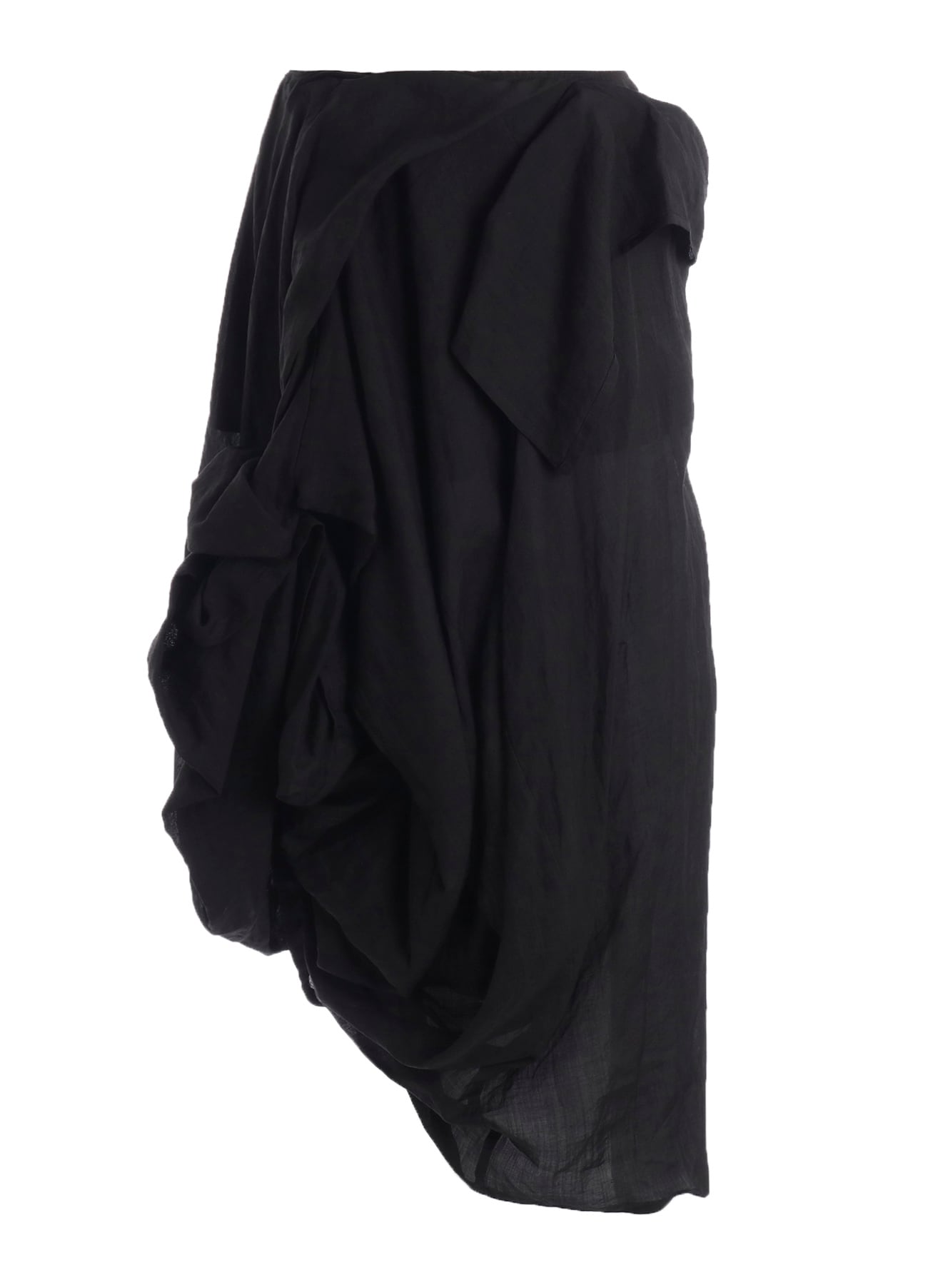 Ra LAWN DRAPED SKIRT