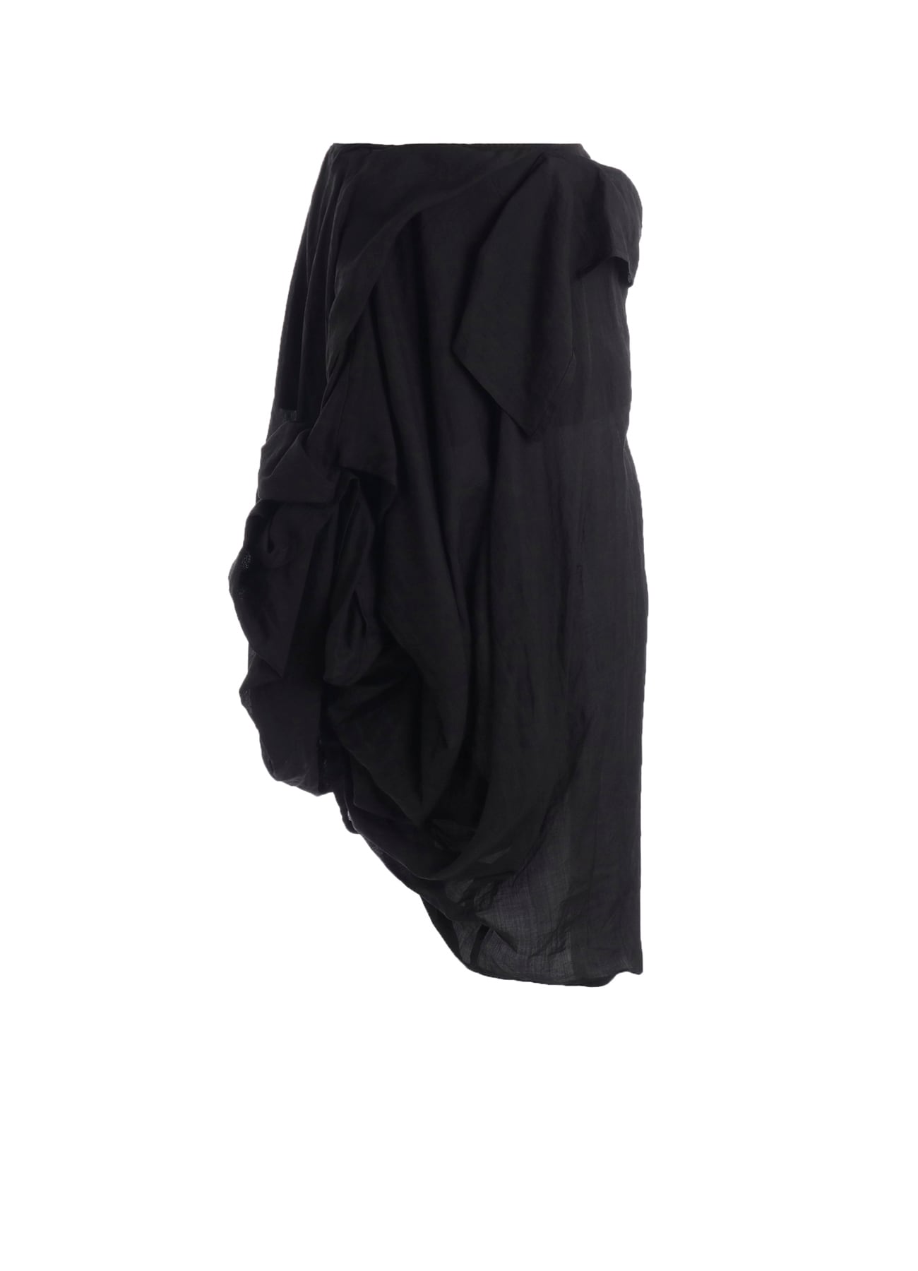 Ra LAWN DRAPED SKIRT