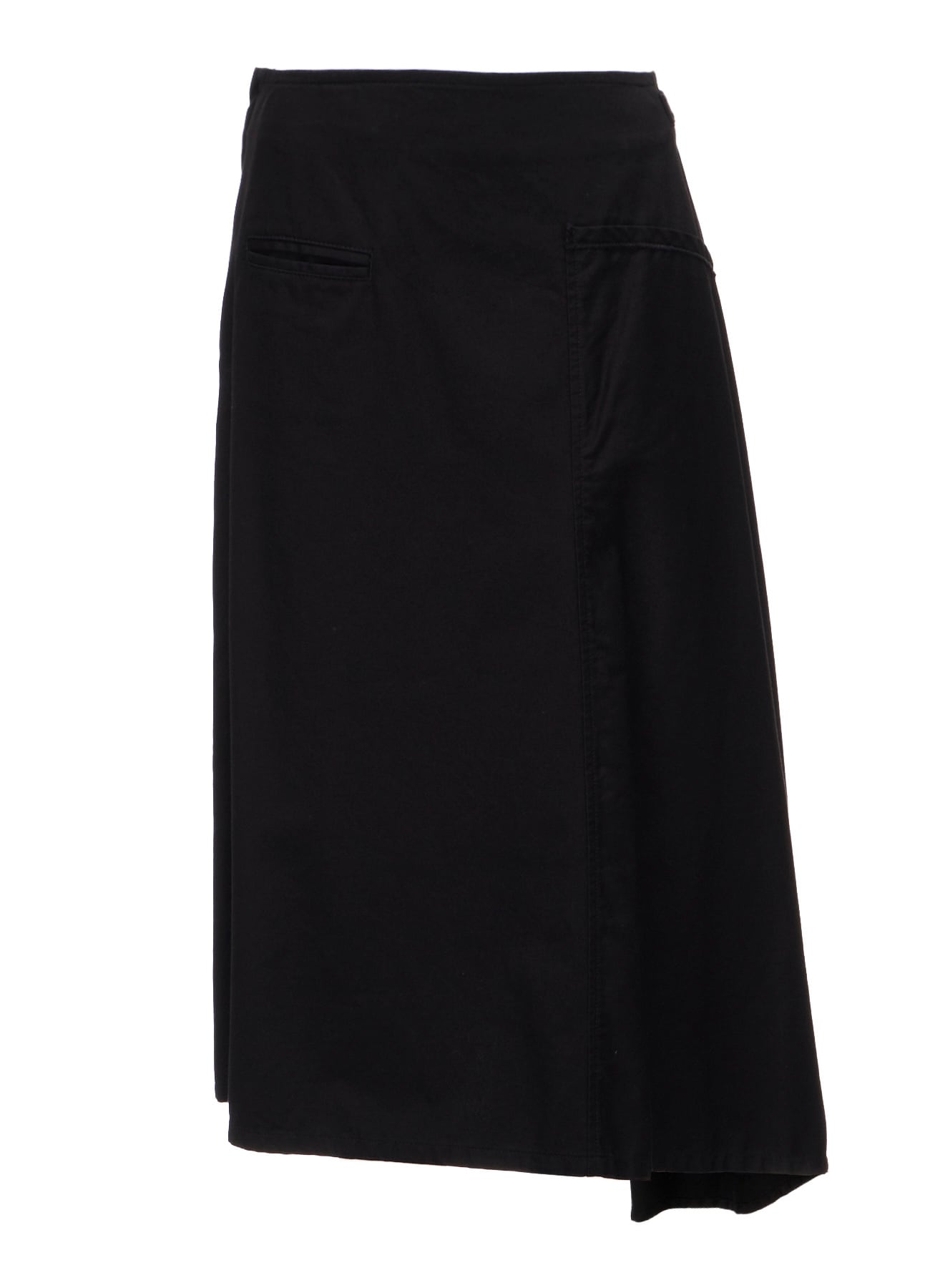 TWILL LB DRAPED D SKIRT