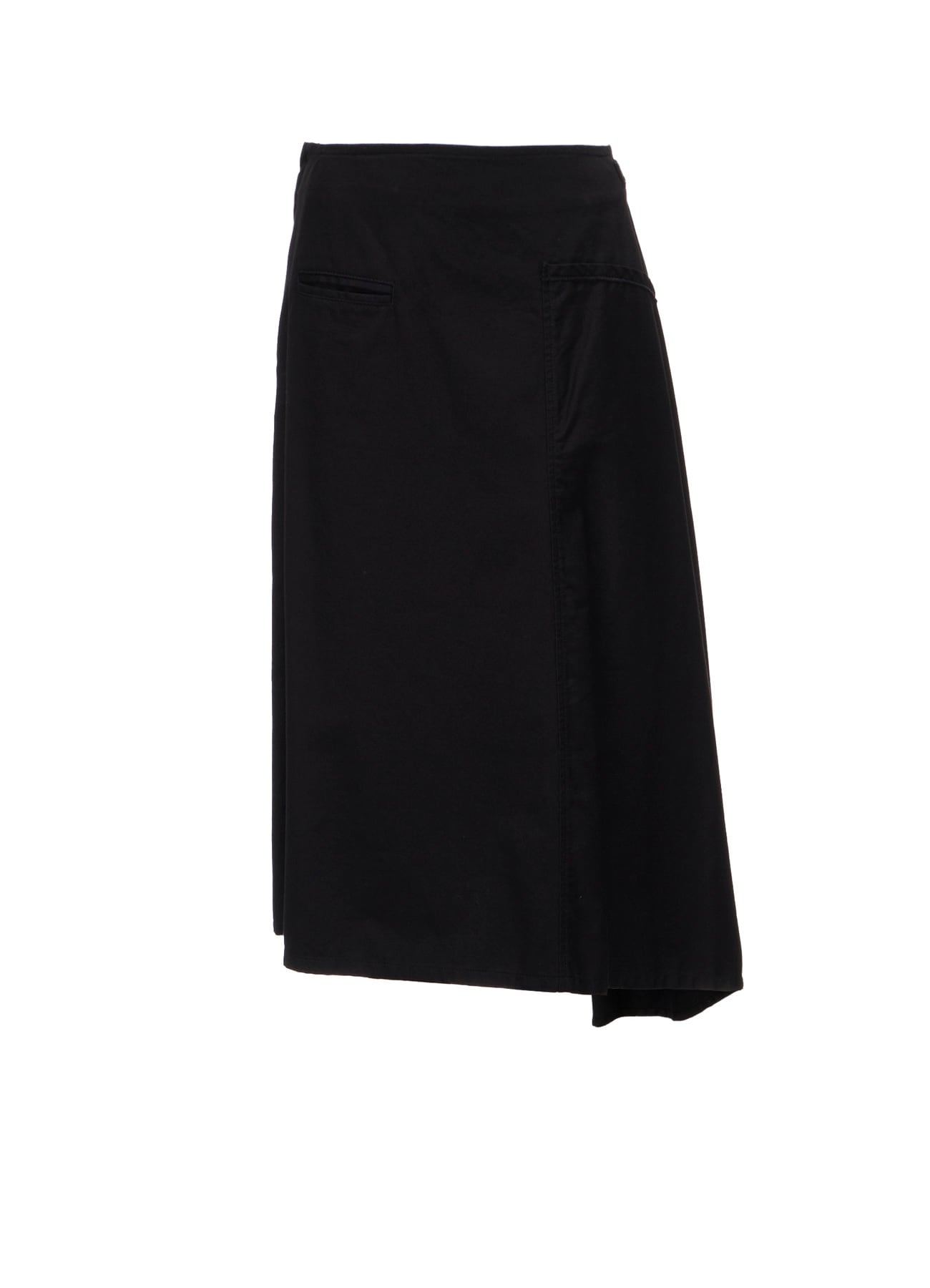 TWILL LB DRAPED D SKIRT