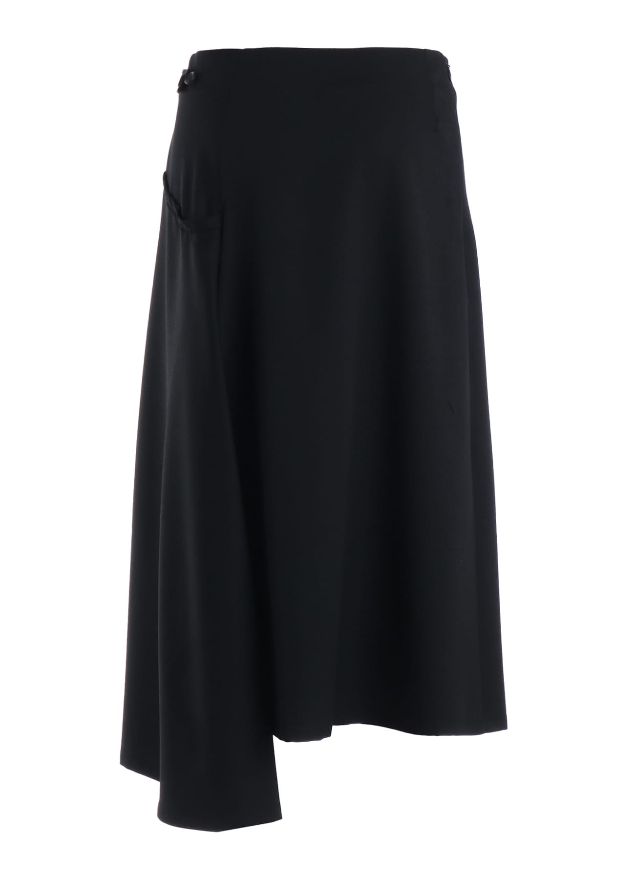 GABARDINE LB DRAPED D SKIRT
