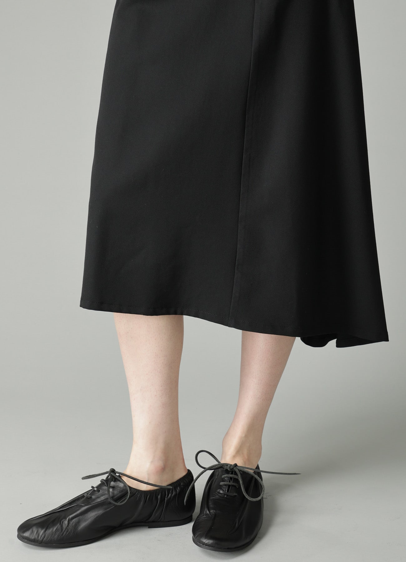 GABARDINE LB DRAPED D SKIRT