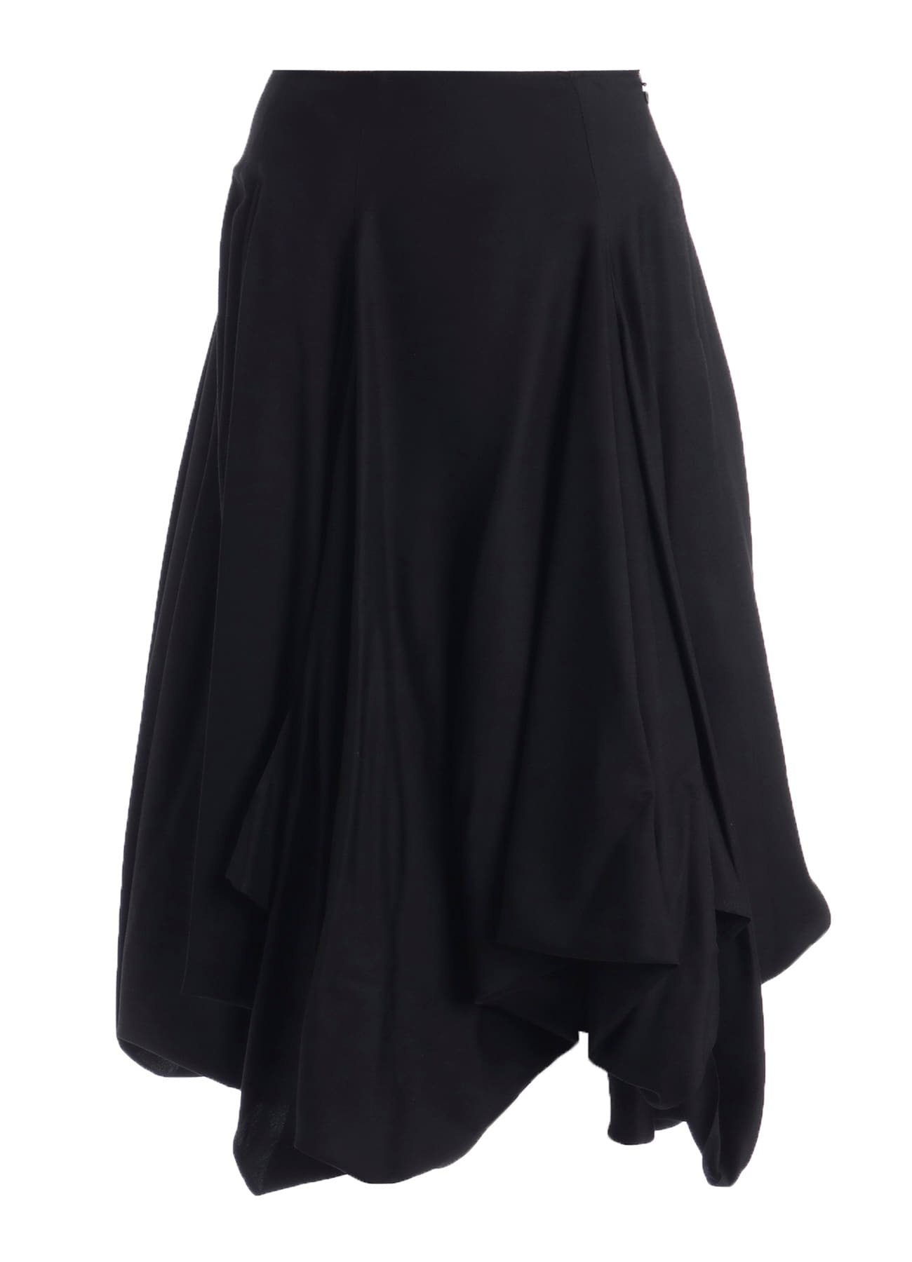 VISCOSE TWILL PANEL BALLOON SKIRT