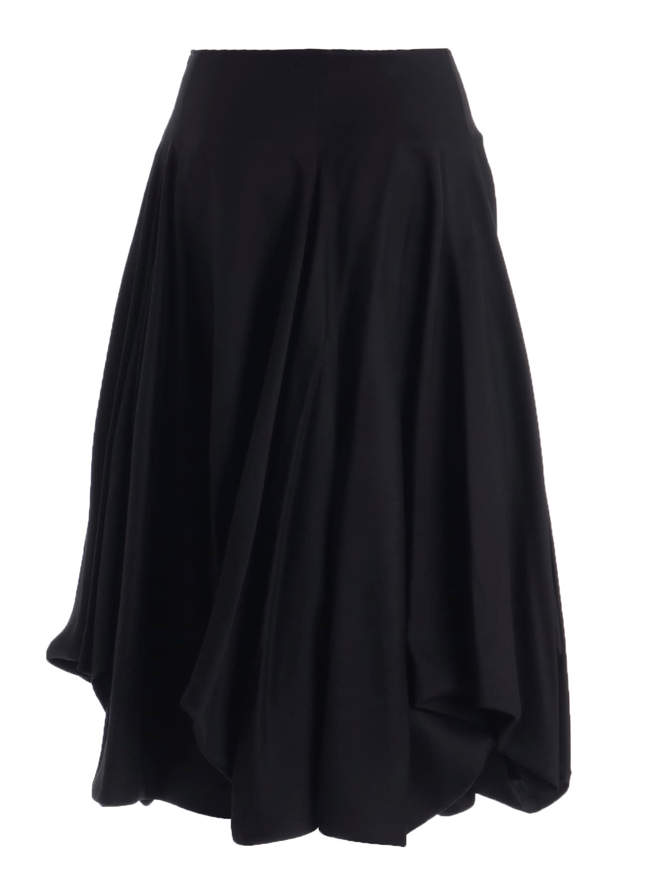 VISCOSE TWILL PANEL BALLOON SKIRT