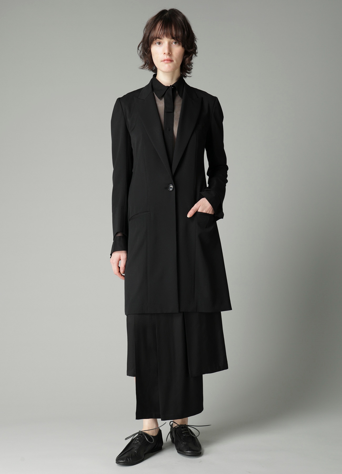 VISCOSE TWILL 3 LAYER SKIRT