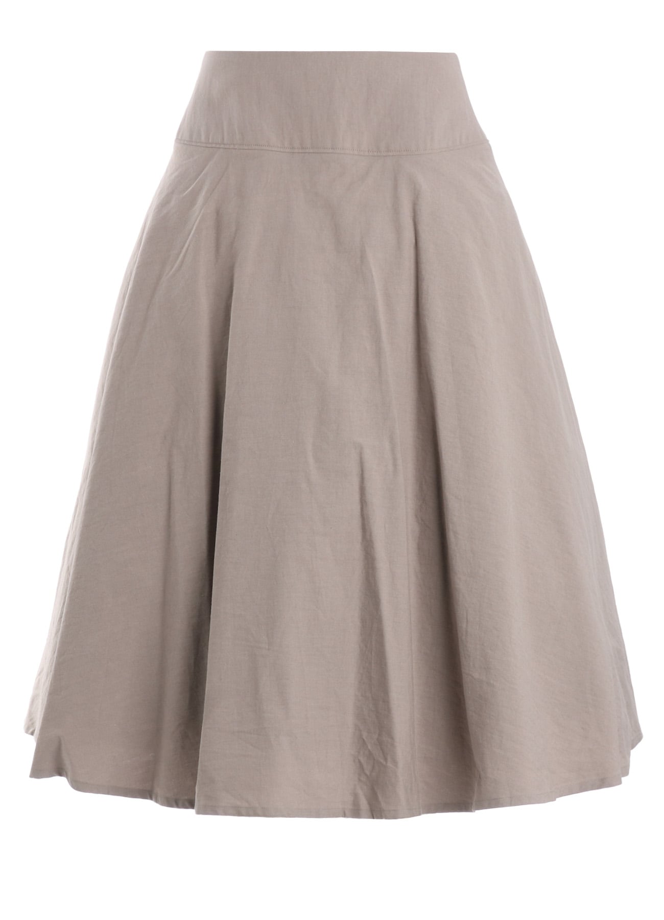 C/Li POPLIN GATHER PETTICOAT SKIRT