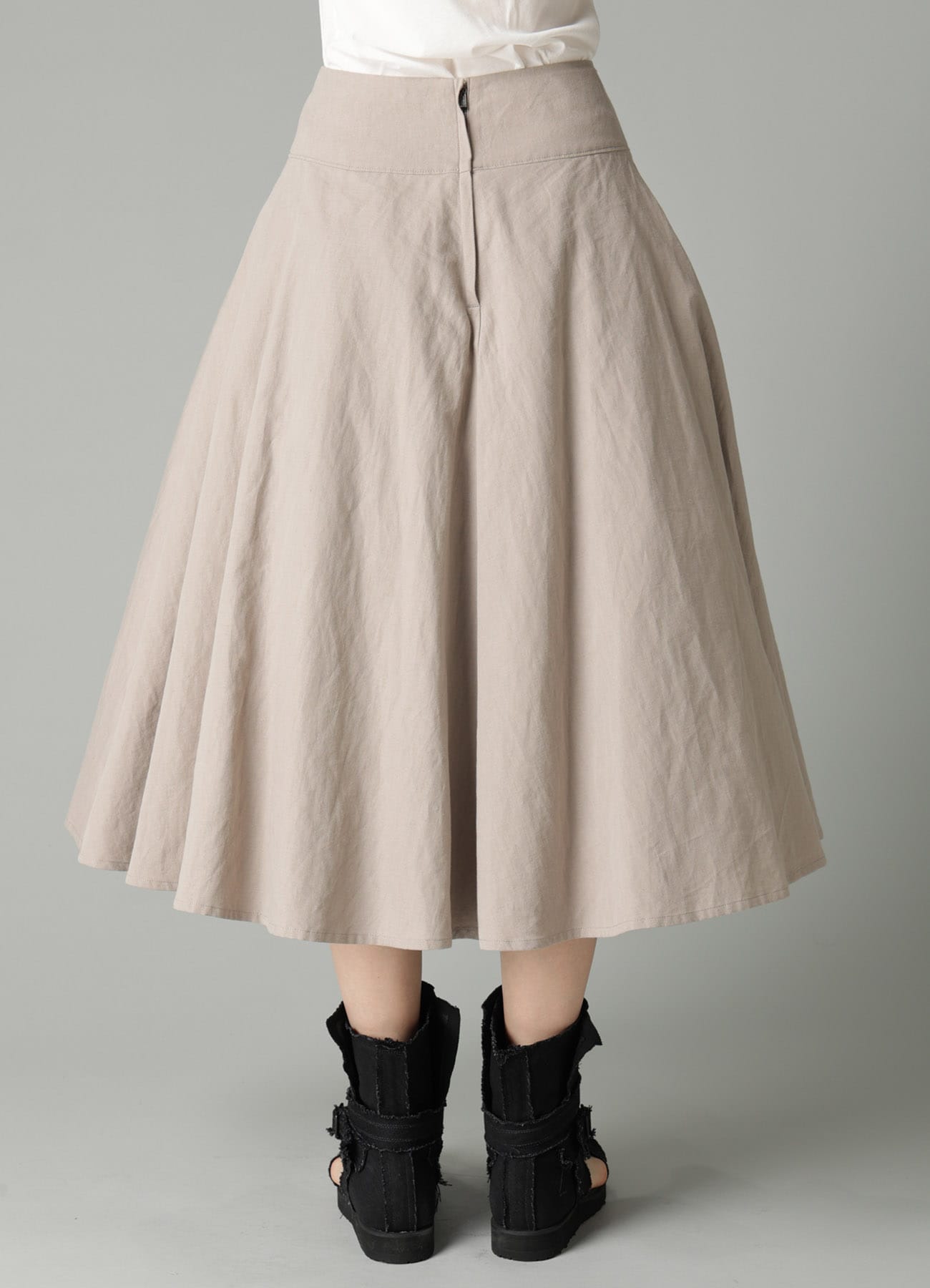 C/Li POPLIN GATHER PETTICOAT SKIRT