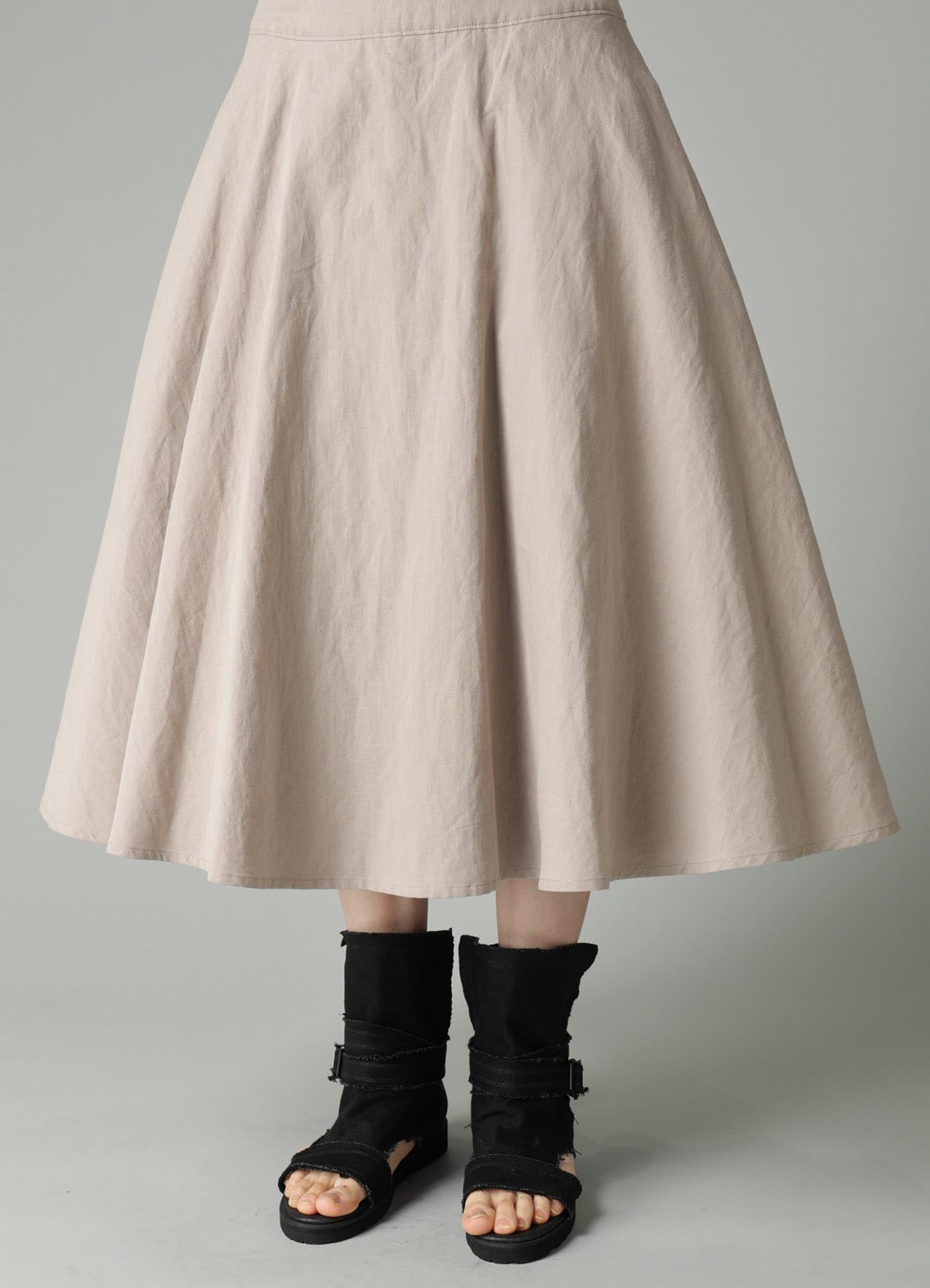 C/Li POPLIN GATHER PETTICOAT SKIRT