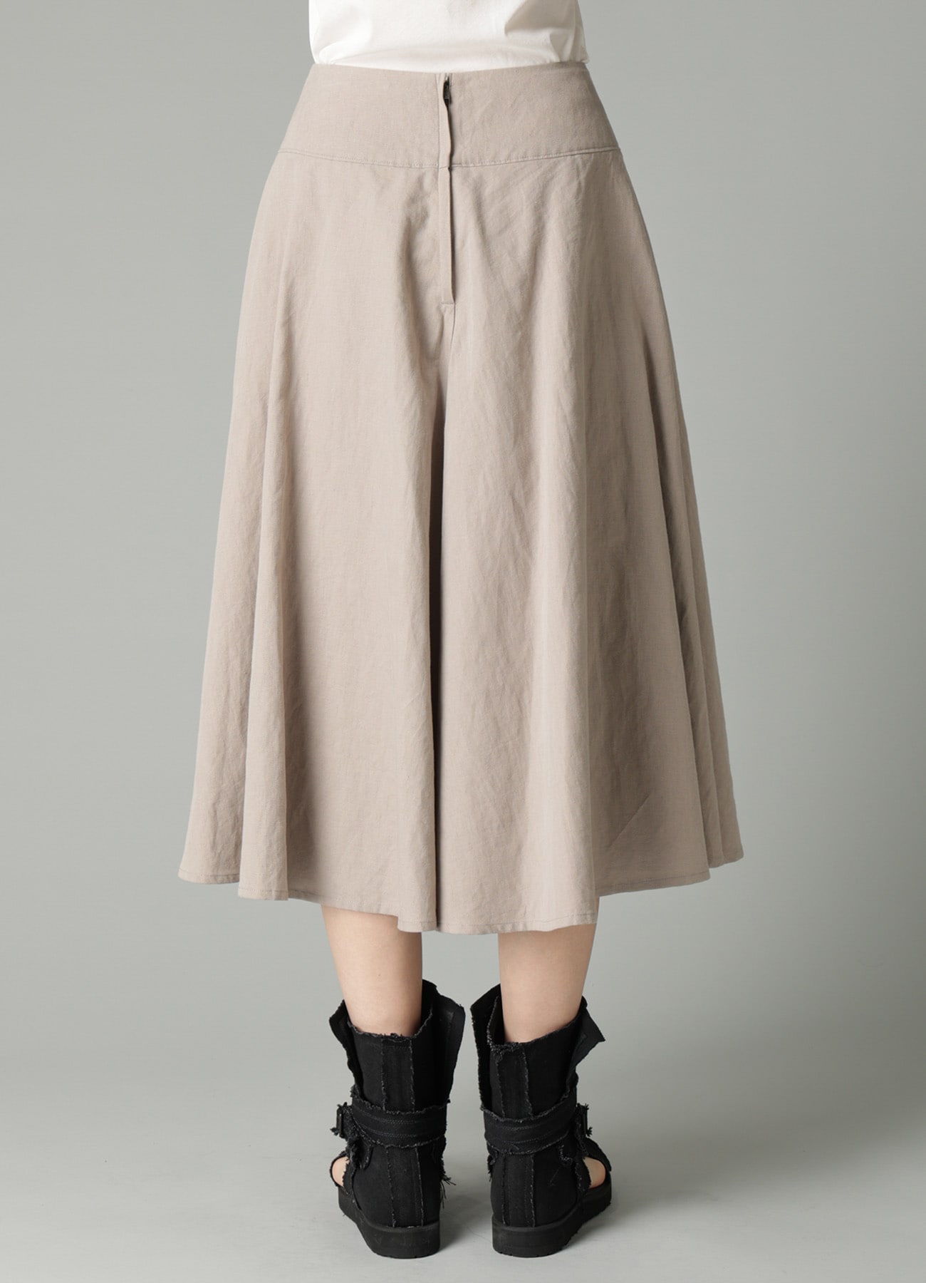 C/Li POPLIN GATHER PETTICOAT SKIRT