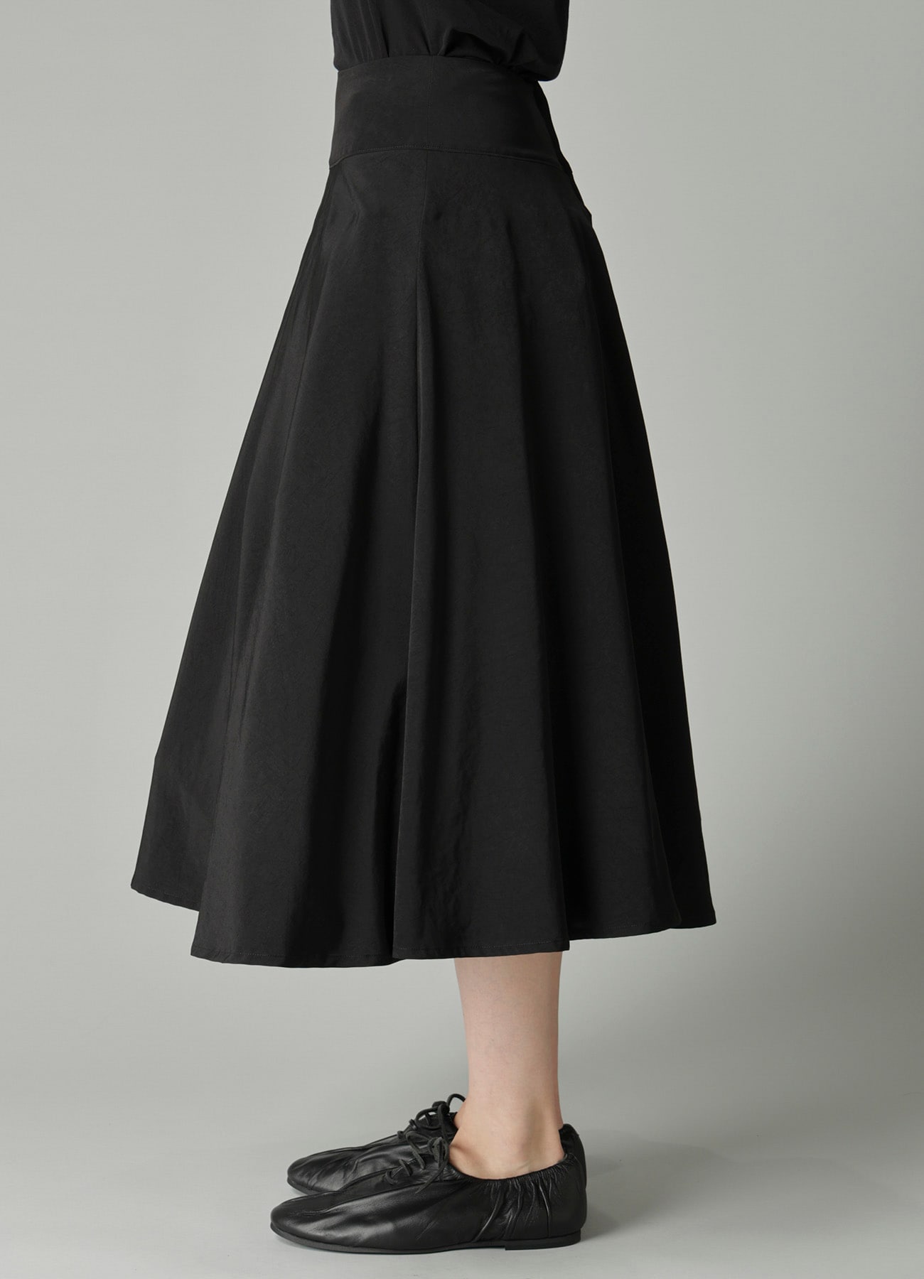 Ta/Pe CREPE DE CHINE GATHER PETTICOAT SKIRT