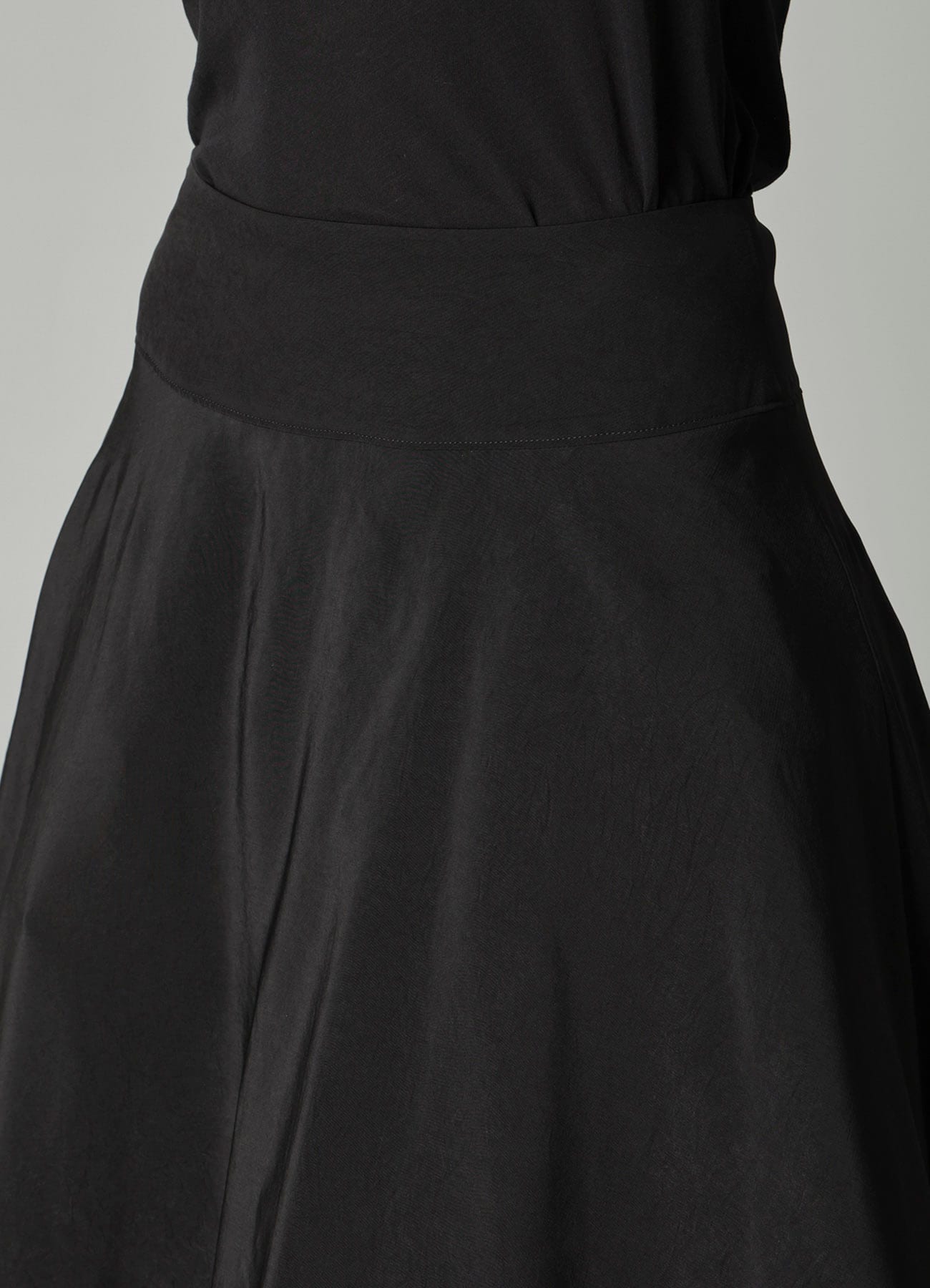 Ta/Pe CREPE DE CHINE GATHER PETTICOAT SKIRT