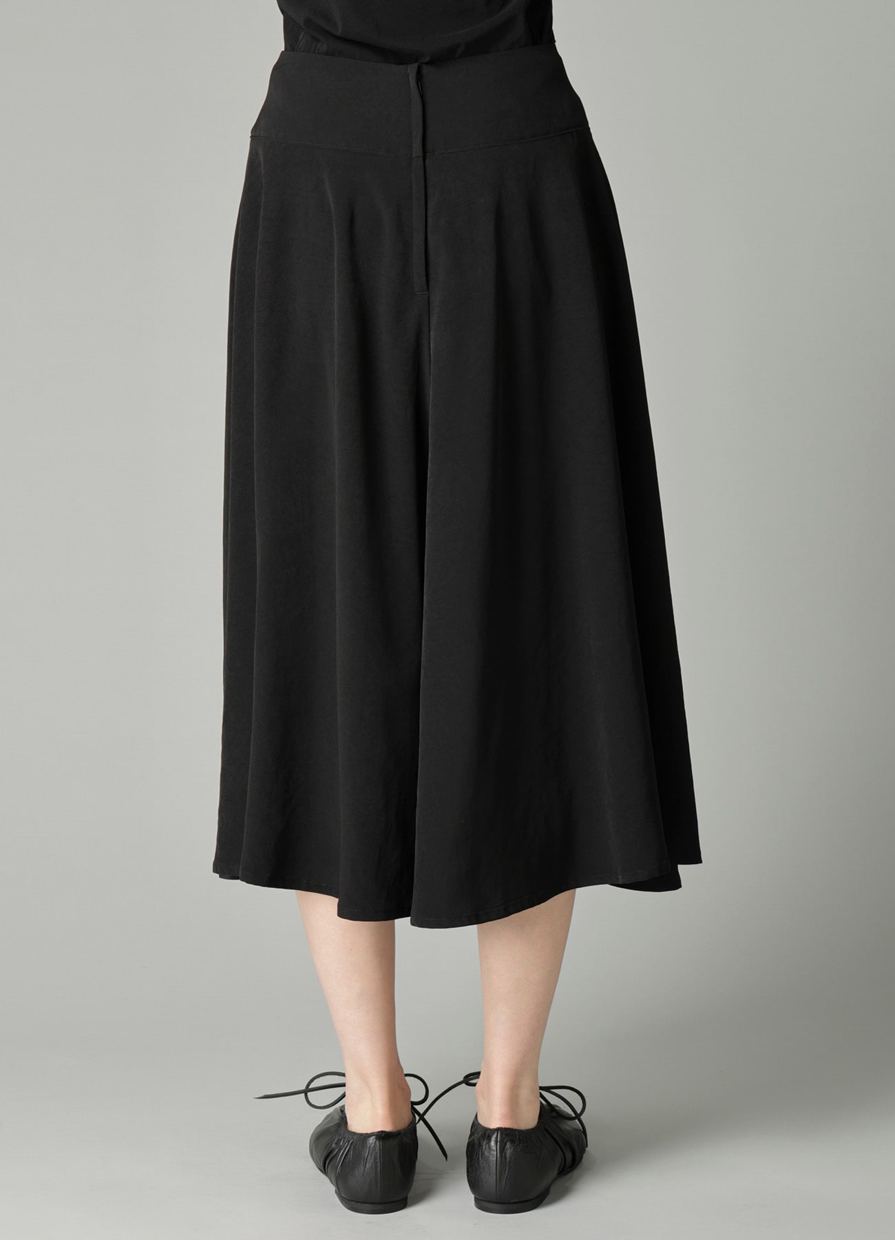 Ta/Pe CREPE DE CHINE GATHER PETTICOAT SKIRT